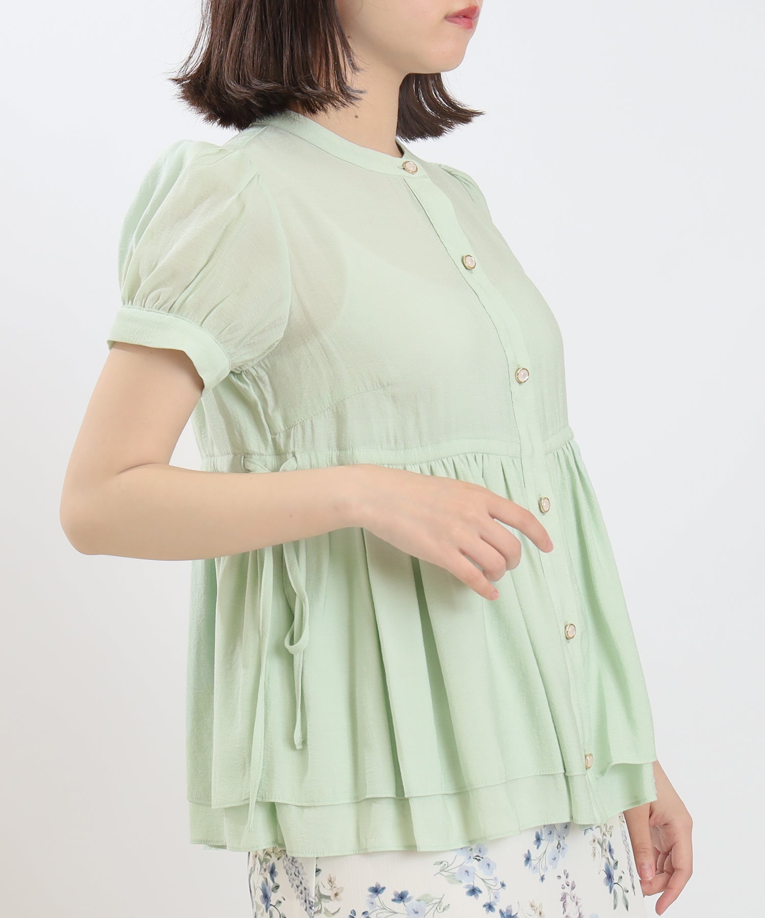 ミント model:156 着用サイズ:M