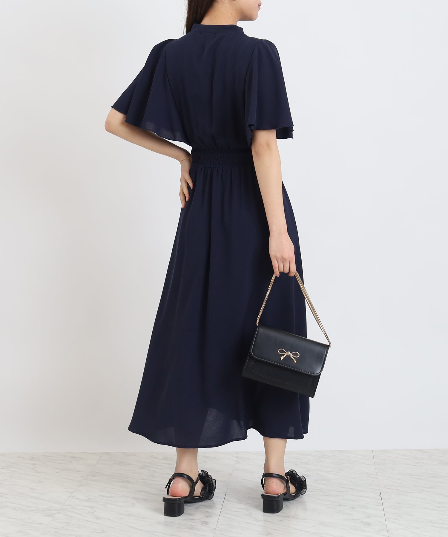 ネイビー model:156cm 着用サイズ:M