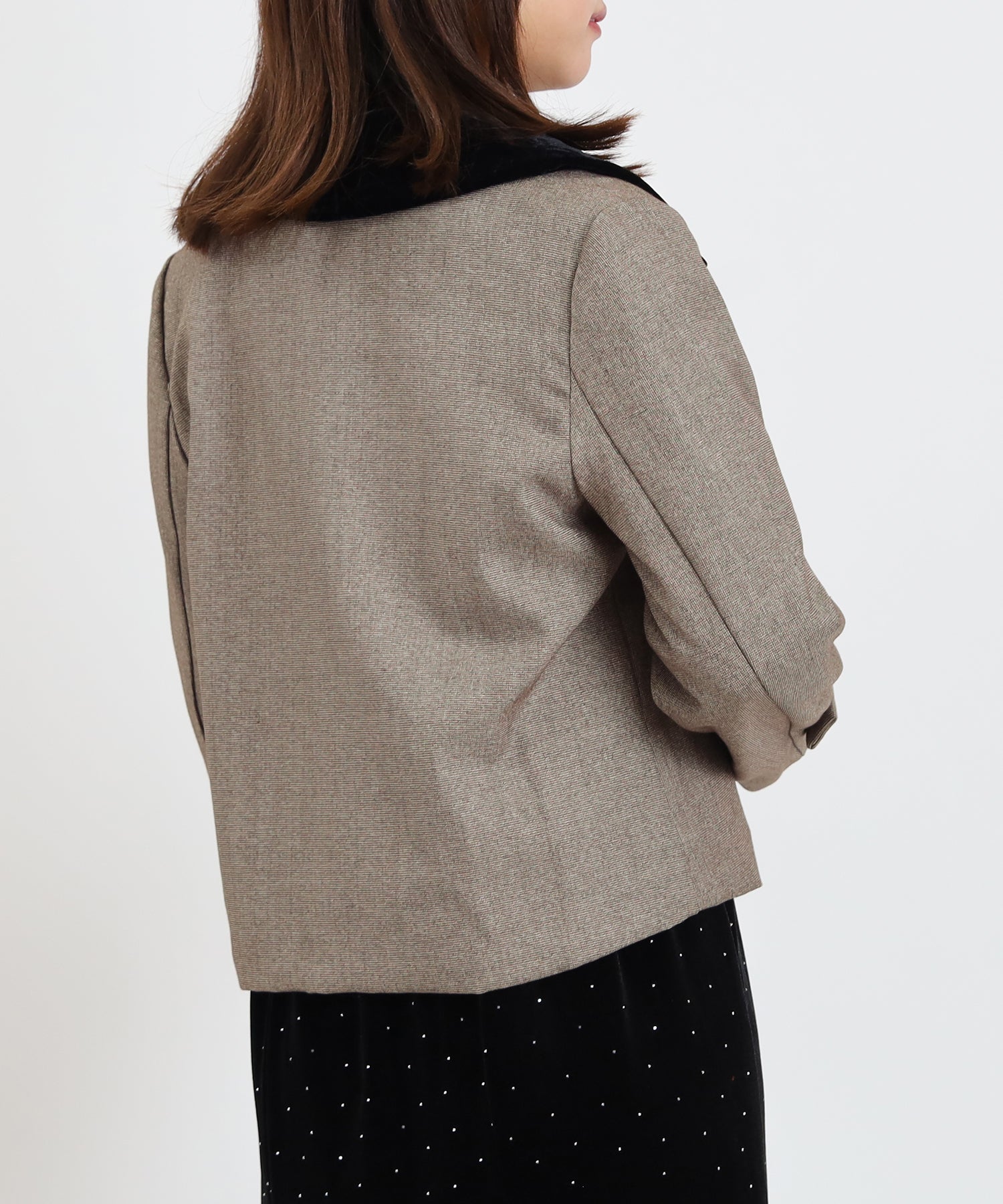 ブラウン model:156 着用サイズ:M