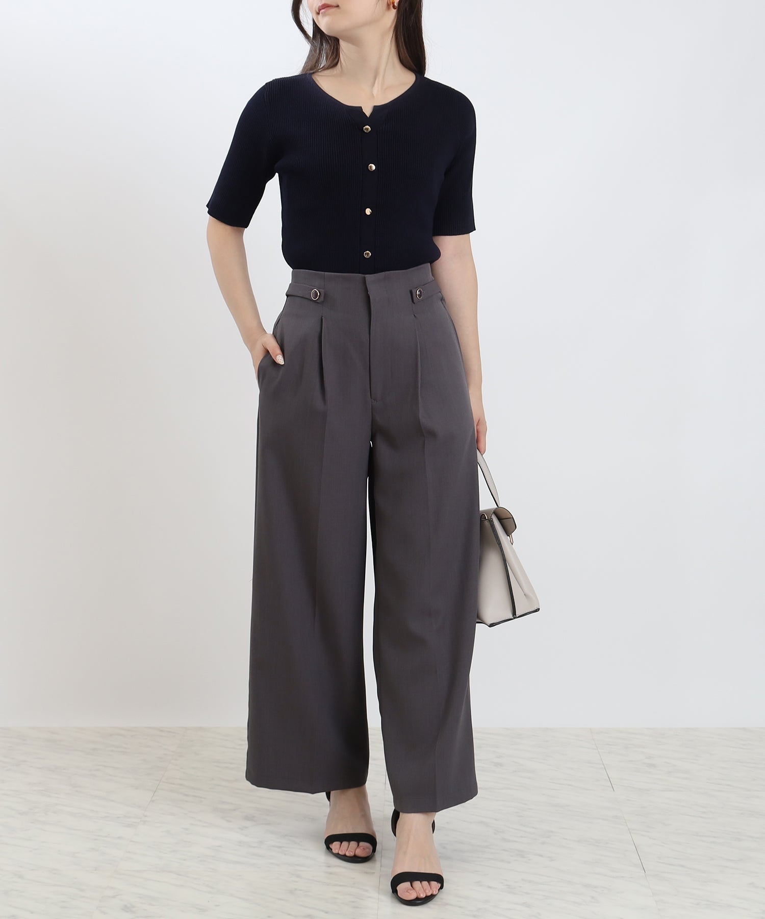 ネイビー model:160 着用サイズ:M