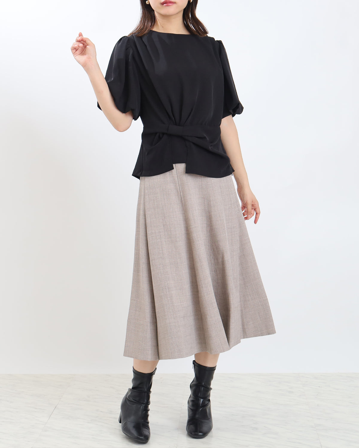 ブラック model:156cm 着用サイズ:M