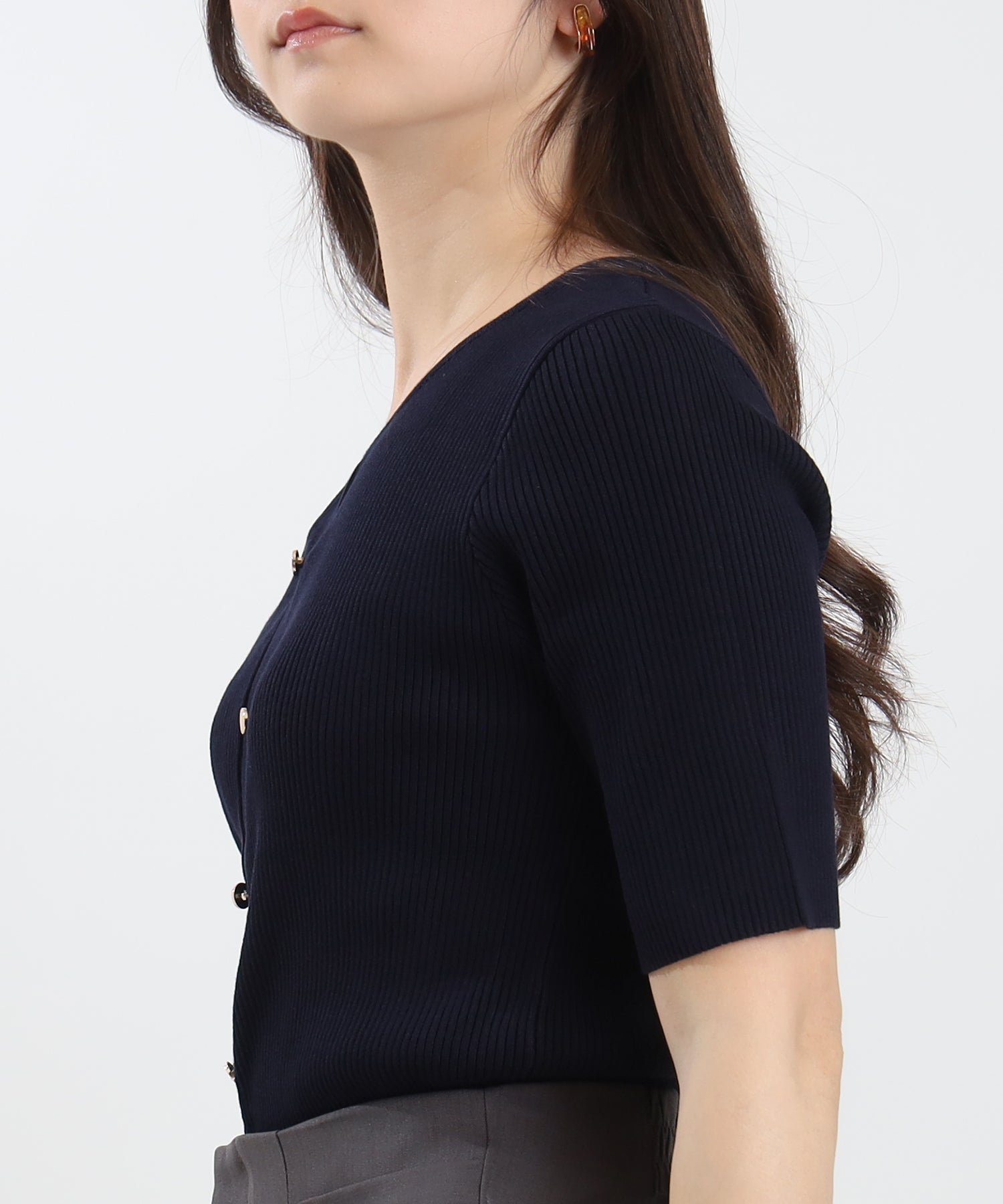 ネイビー model:160 着用サイズ:M