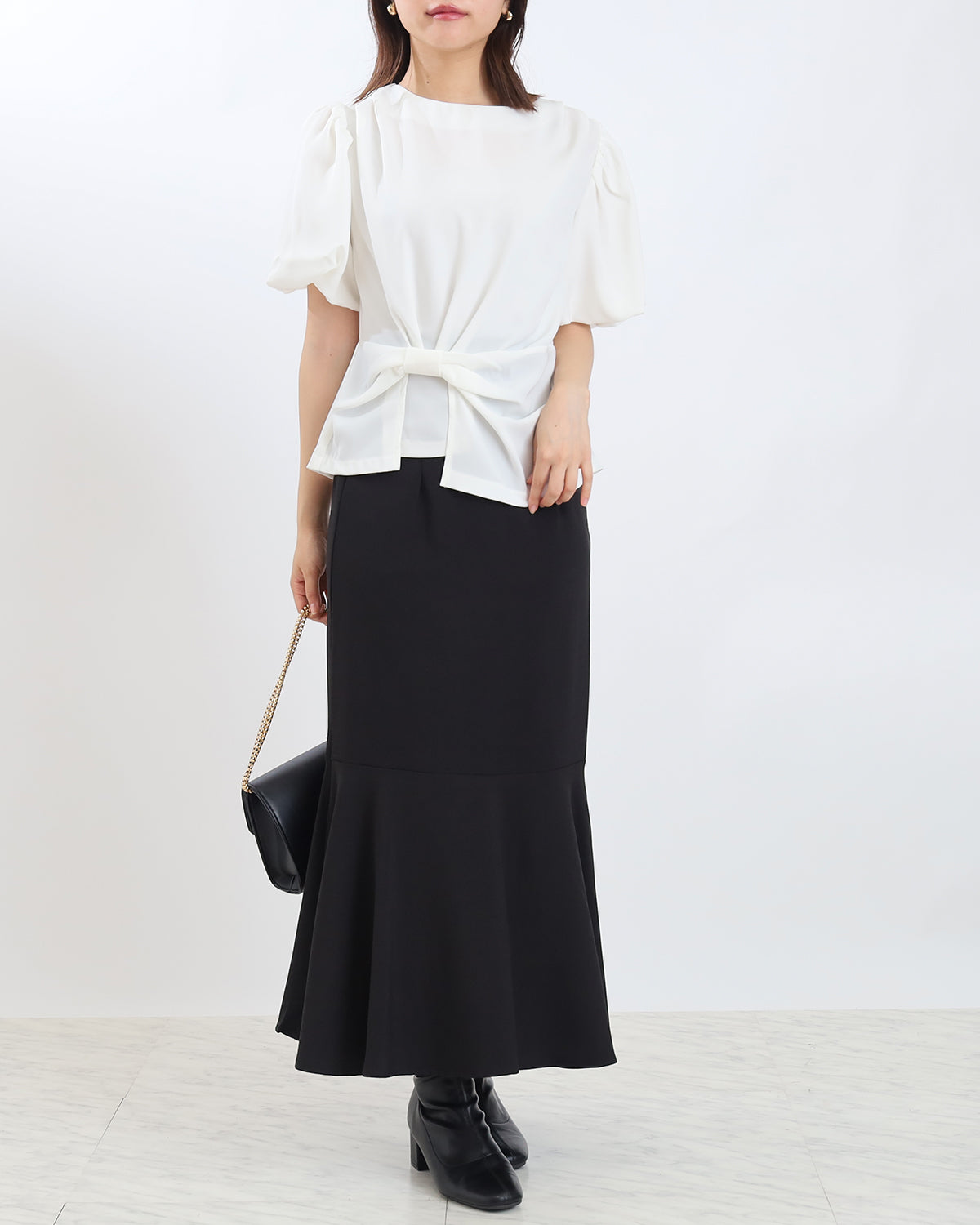 ホワイト model:156cm 着用サイズ:M