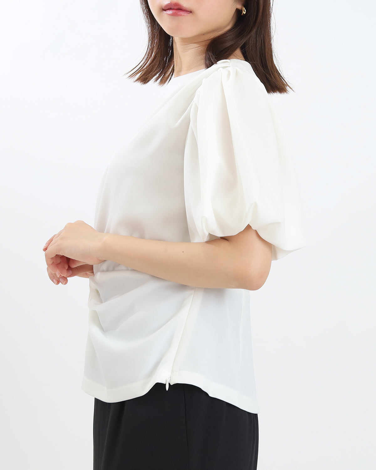 ホワイト model:156cm 着用サイズ:M
