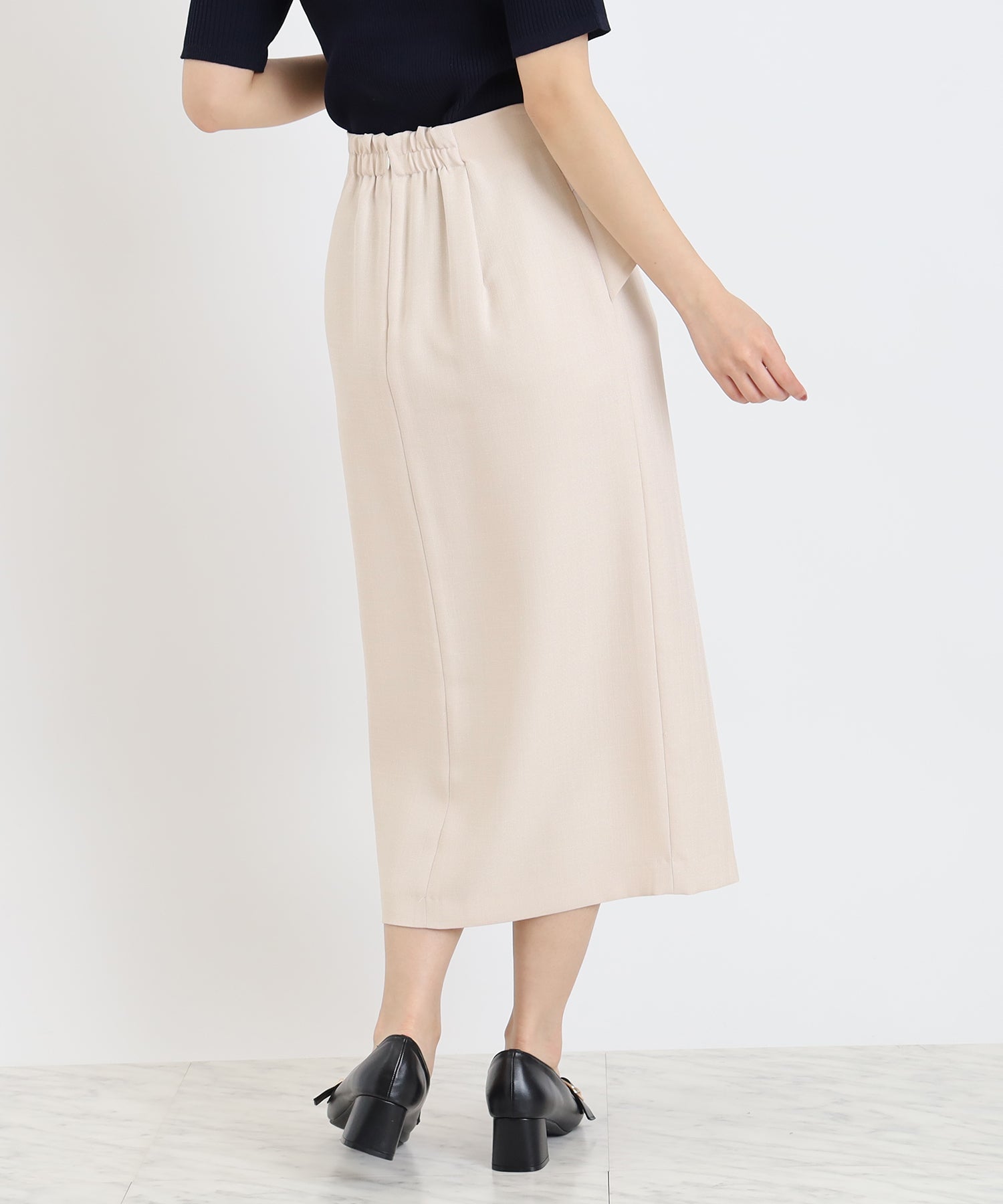 ベージュ model:156cm 着用サイズ:S