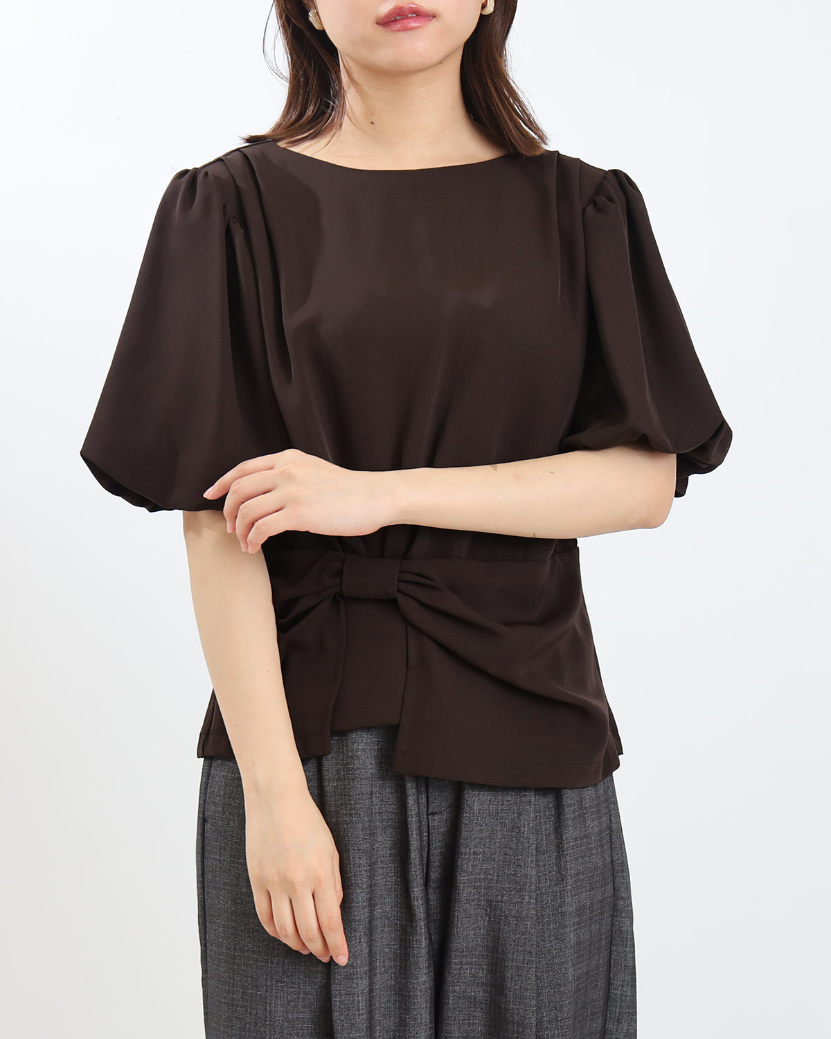 ブラウン model:156cm 着用サイズ:M