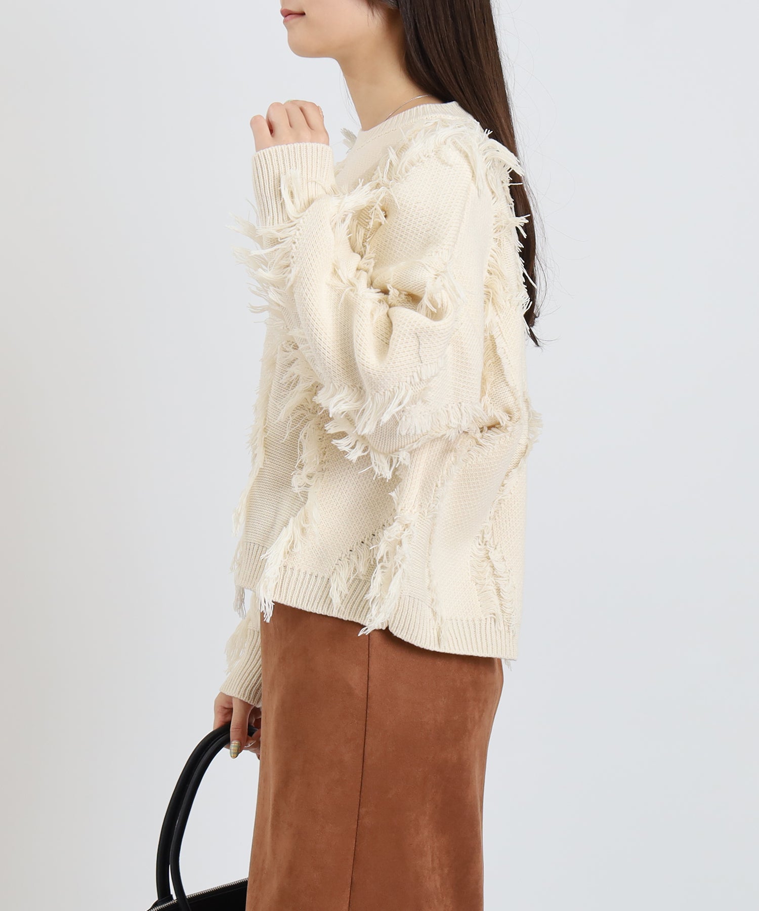 アイボリー model:160cm 着用サイズ:M