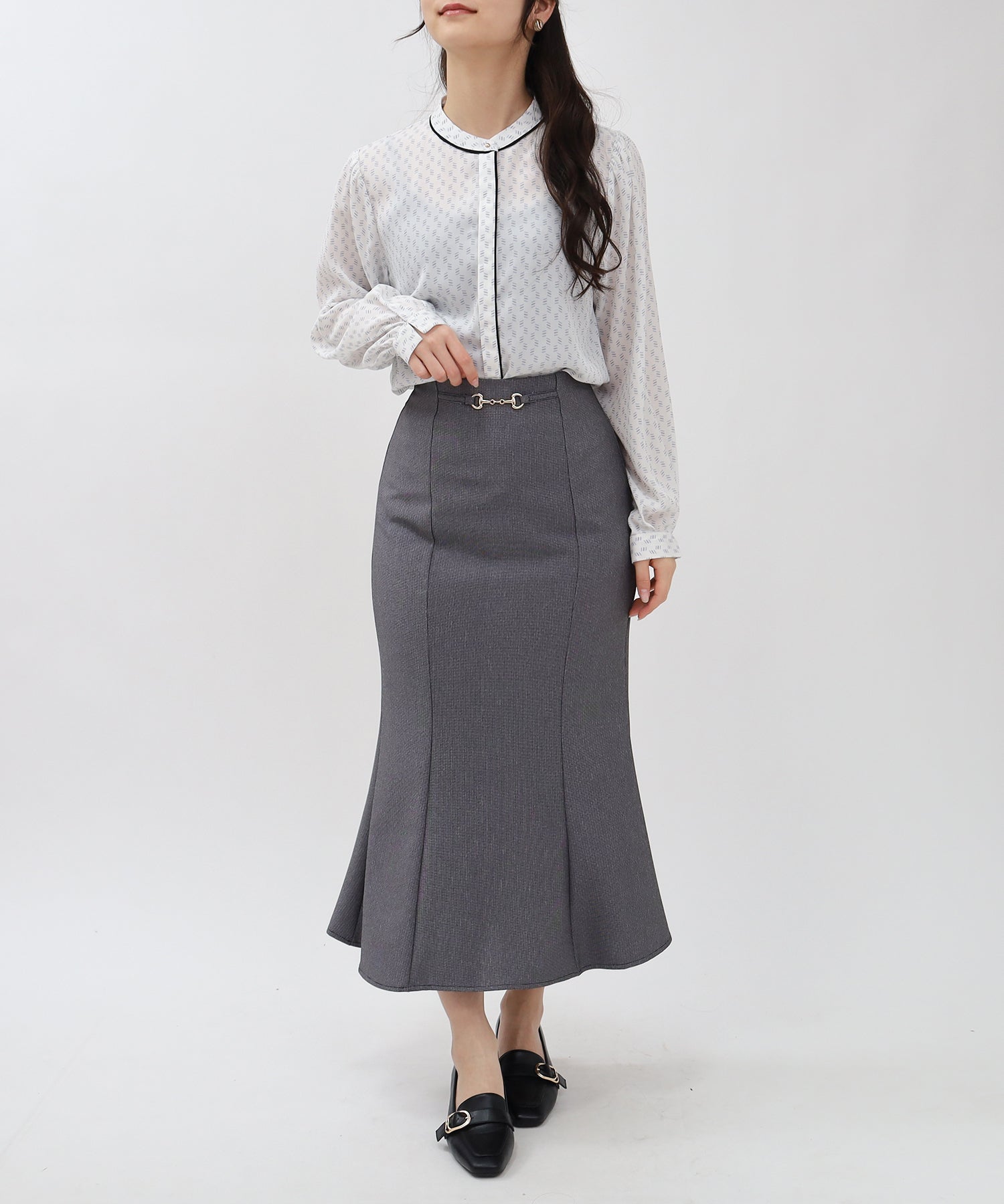 ホワイト model:160 着用サイズ:M