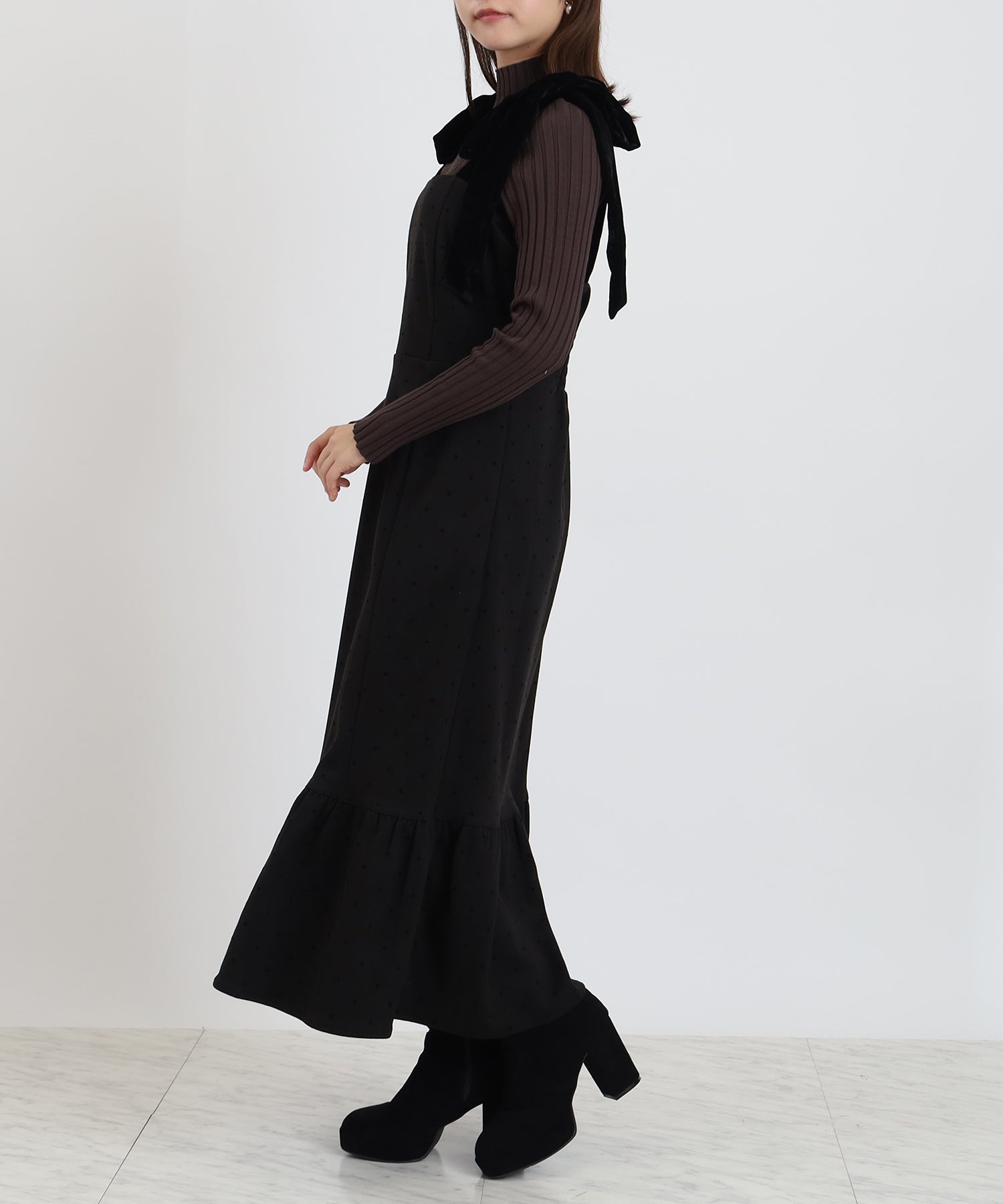 ブラック model:156 着用サイズ:M