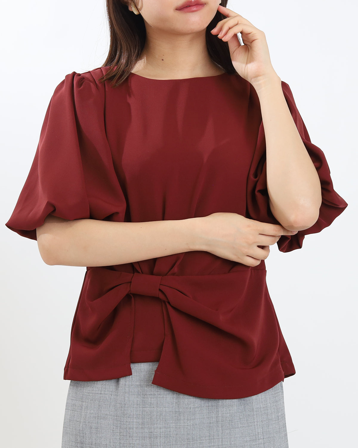 ワイン model:156cm 着用サイズ:M