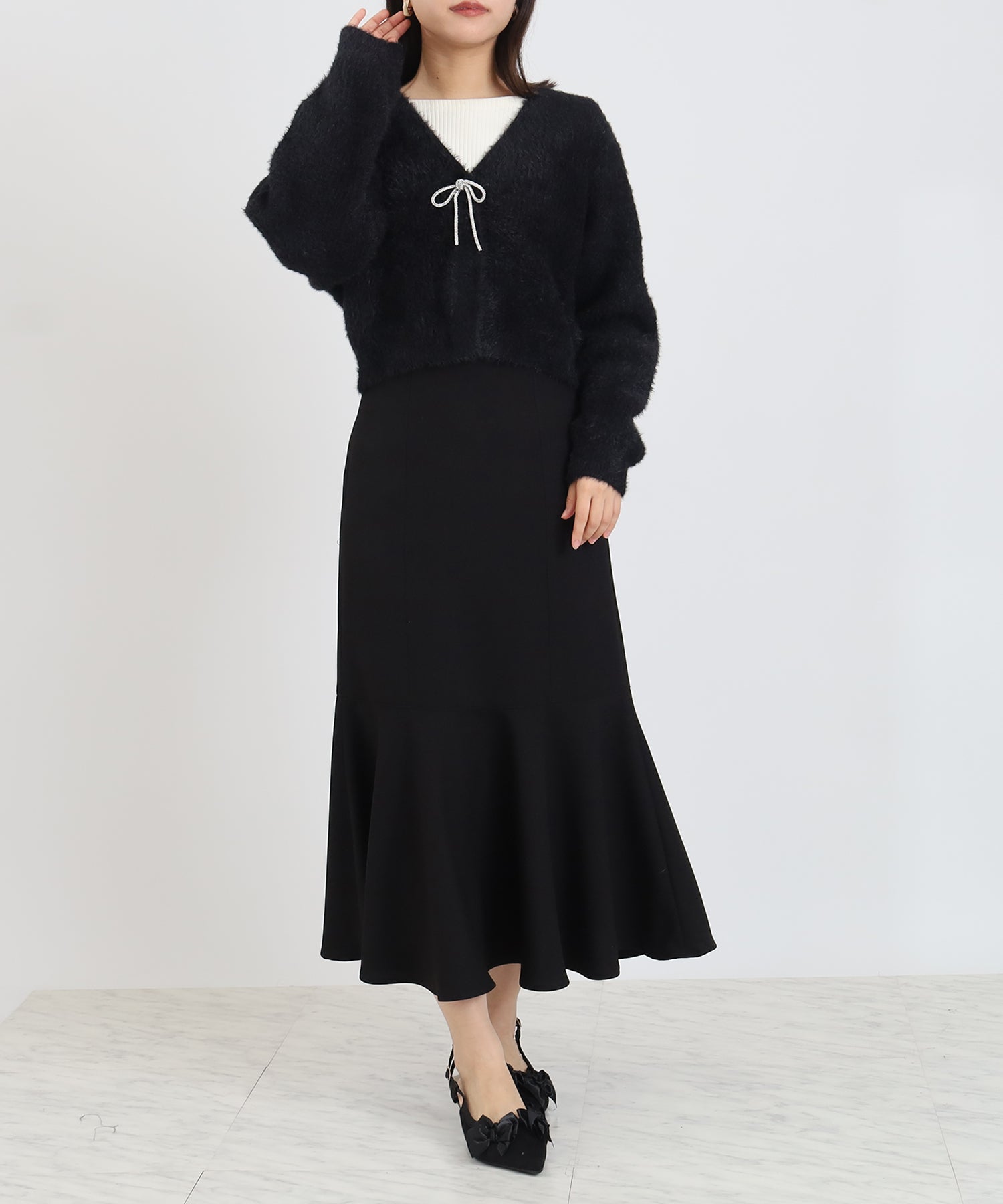 ブラック model:156 着用サイズ:M