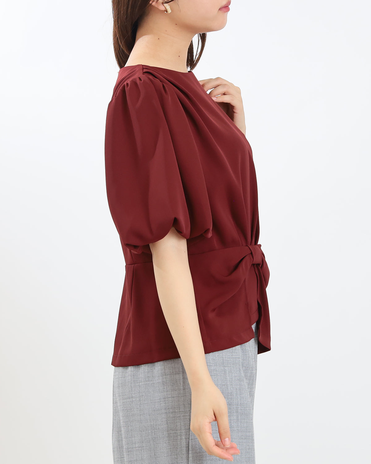 ワイン model:156cm 着用サイズ:M