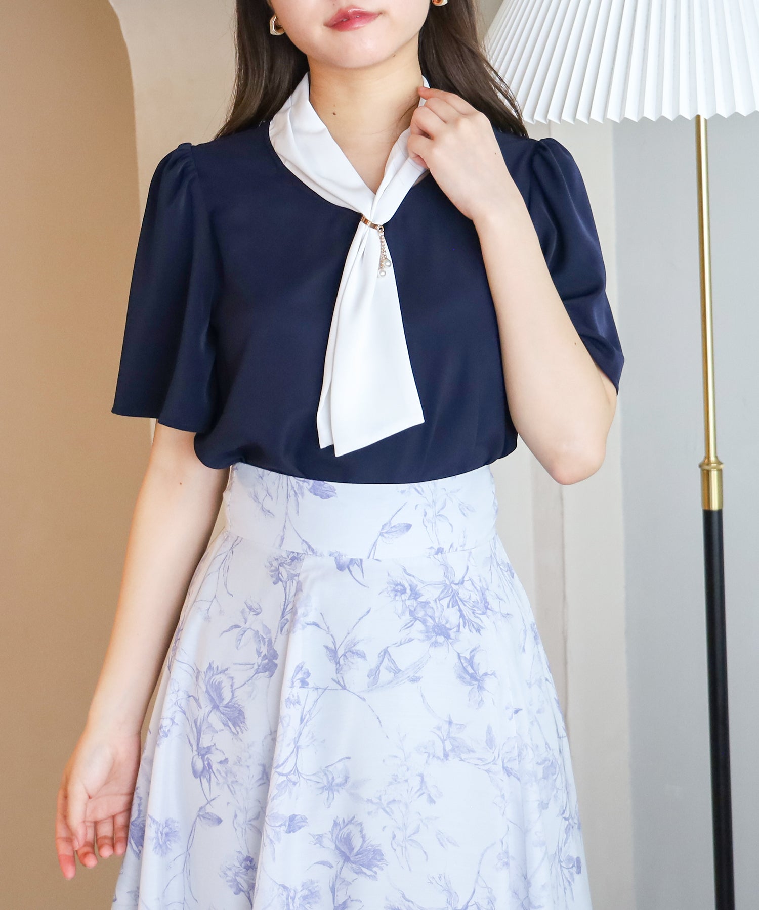 ネイビー model:156 着用サイズ:M