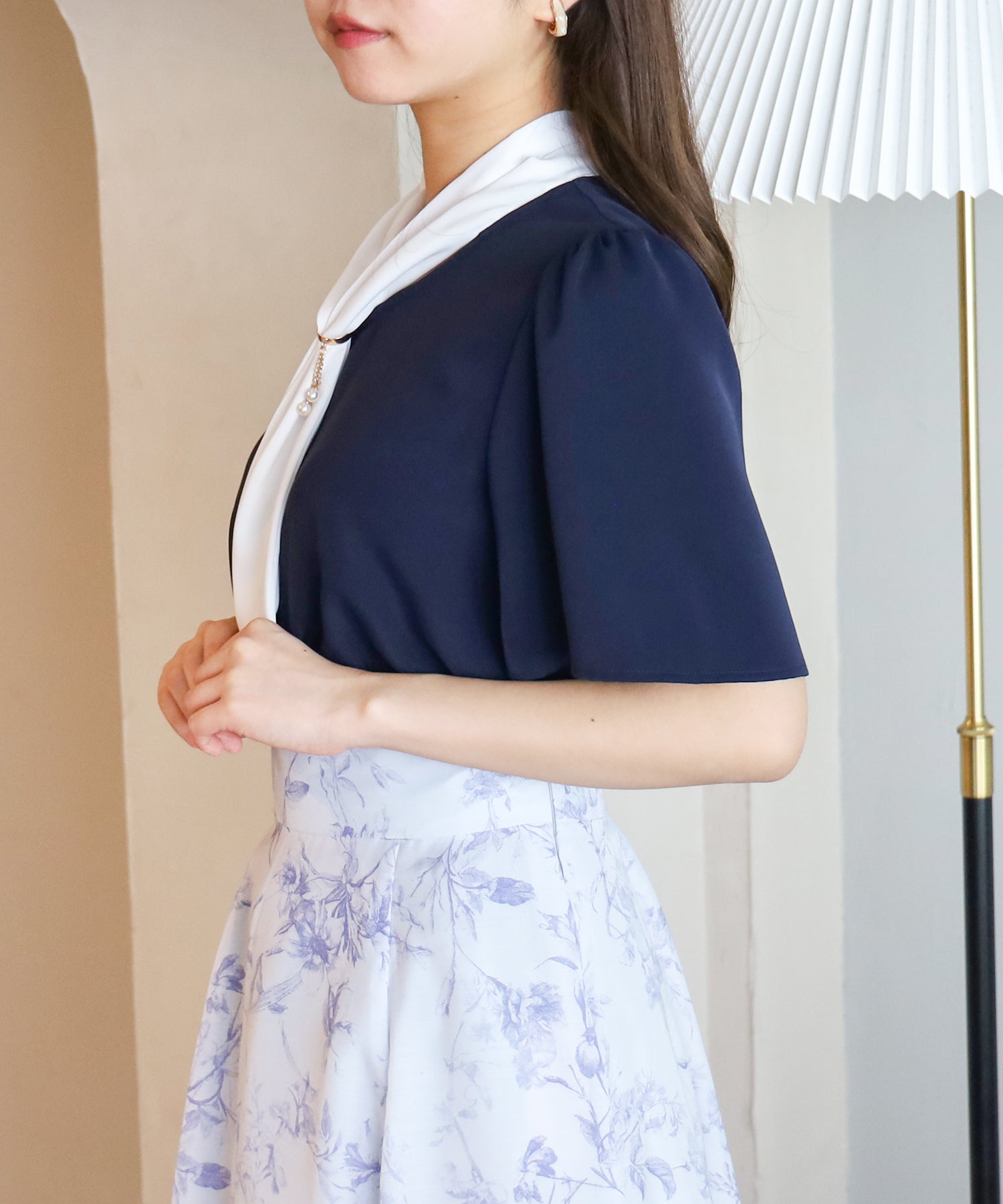 ネイビー model:156 着用サイズ:M