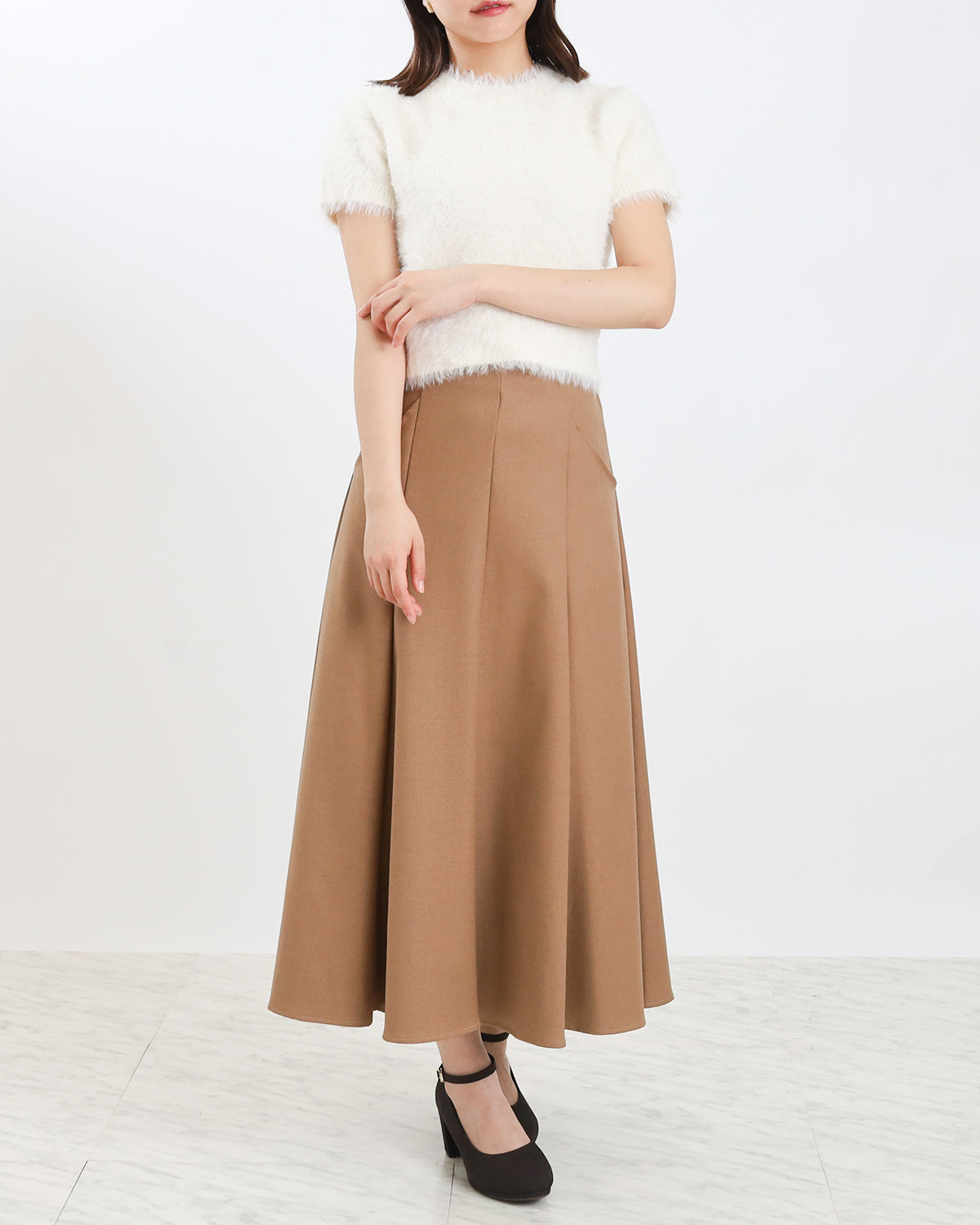 ホワイト model:156cm 着用サイズ:M