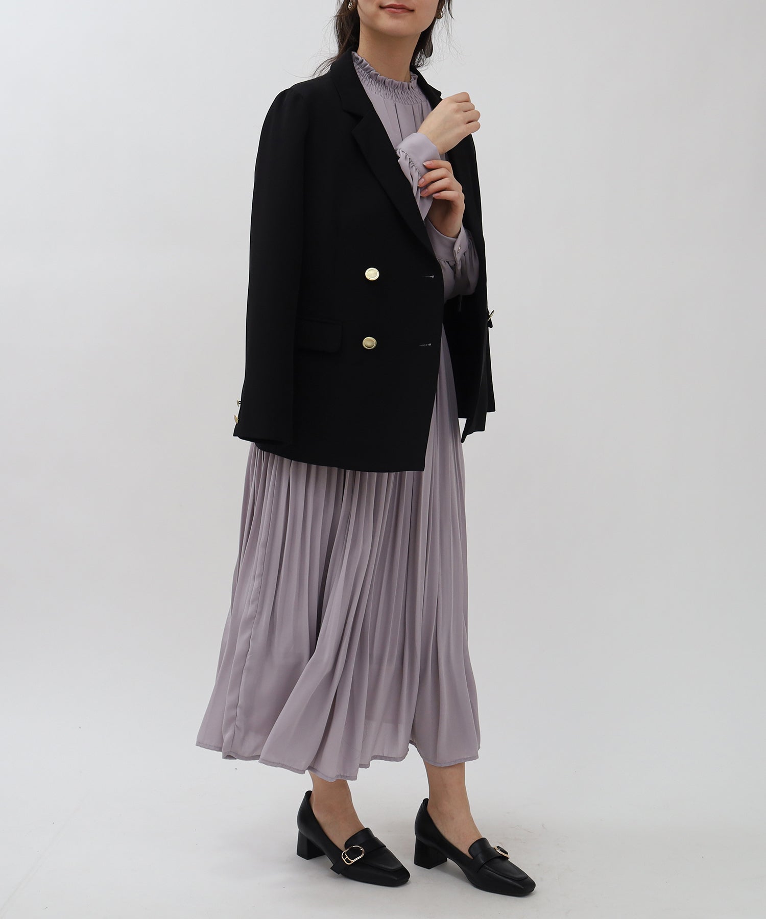 ライトグレー model:160 着用サイズ:M