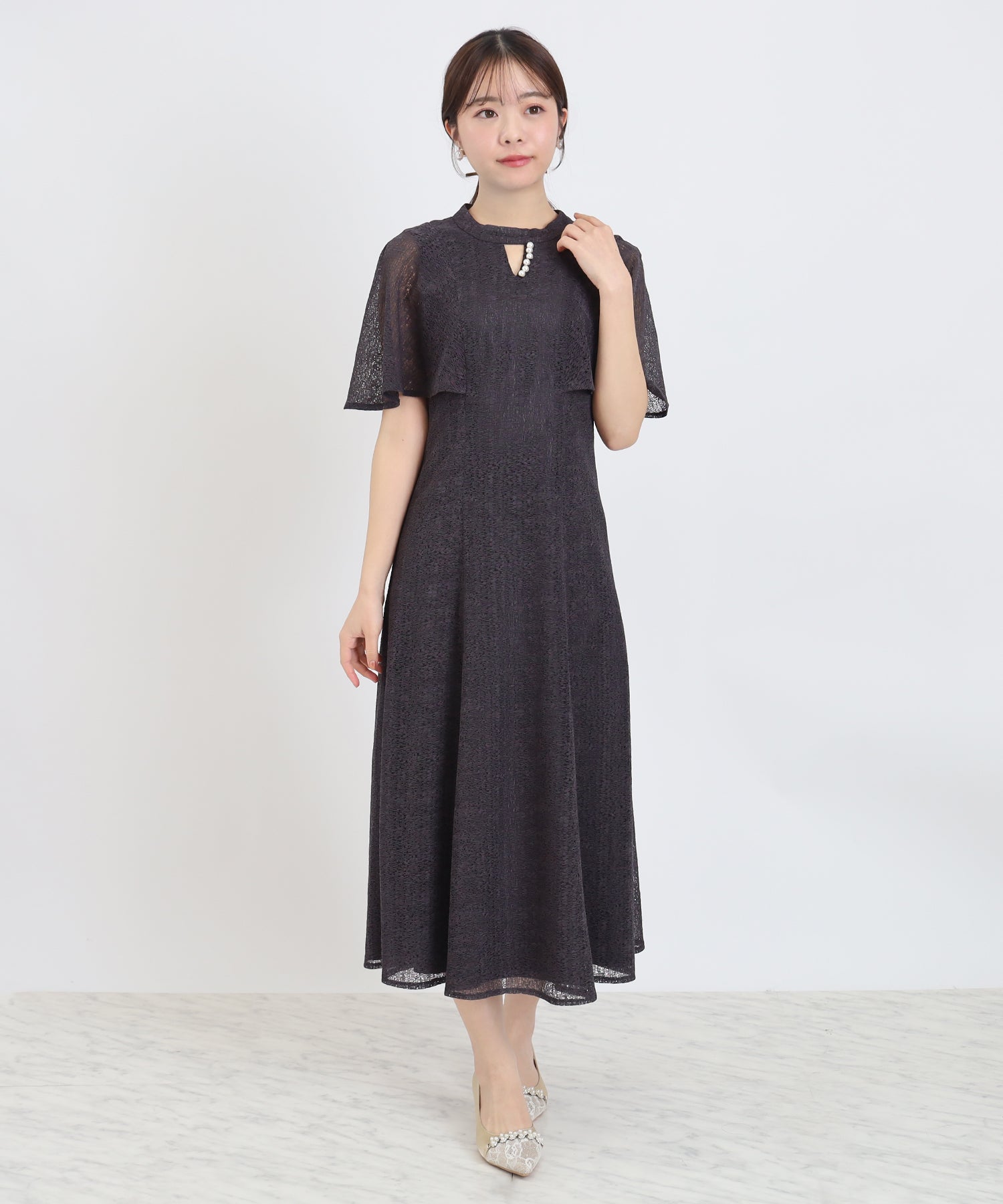 チャコール model:156 着用サイズ:M