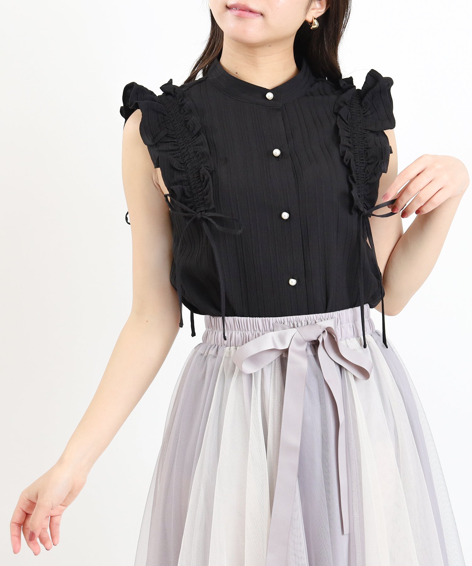 ブラック model:156 着用サイズ:M