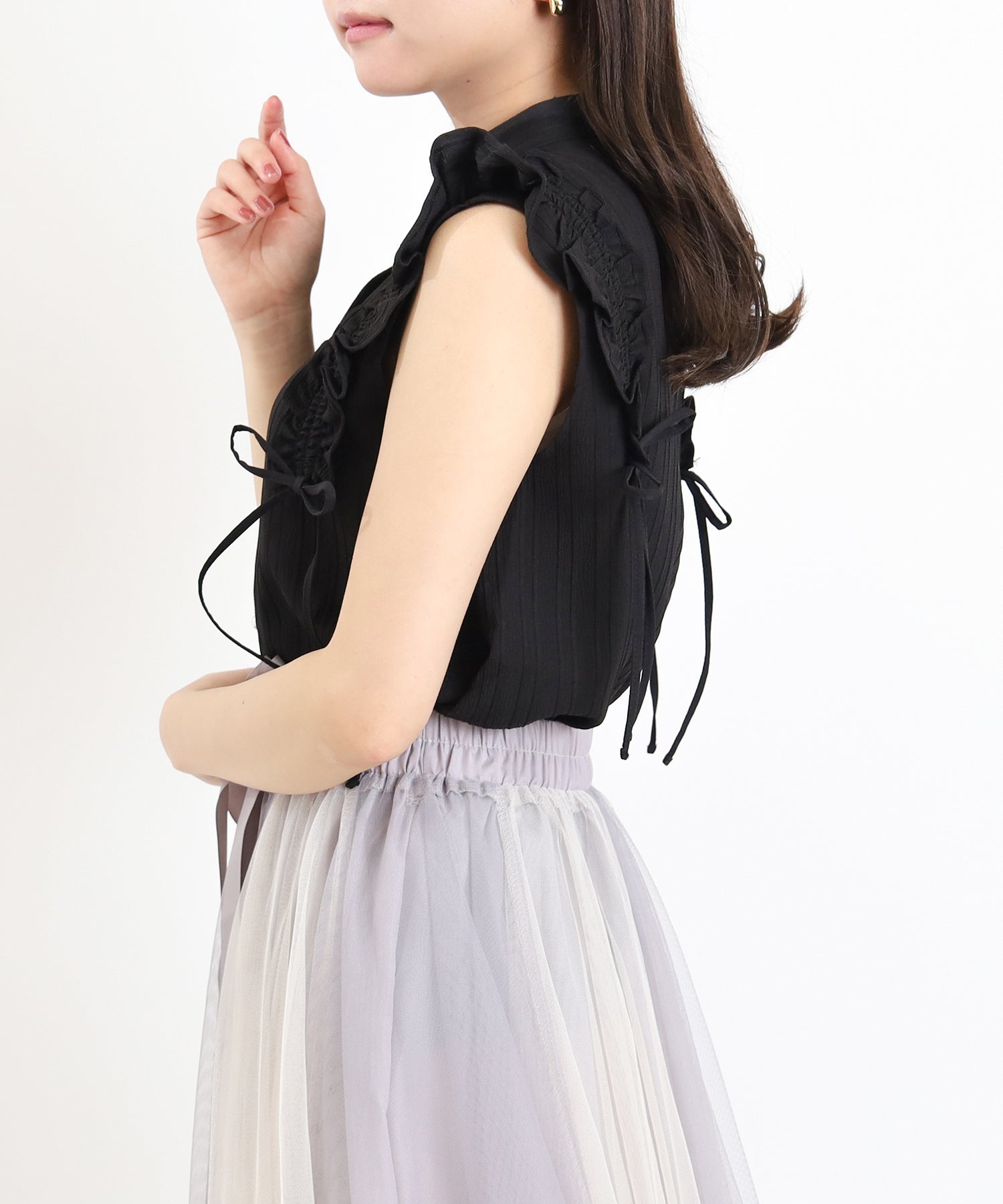 ブラック model:156 着用サイズ:M