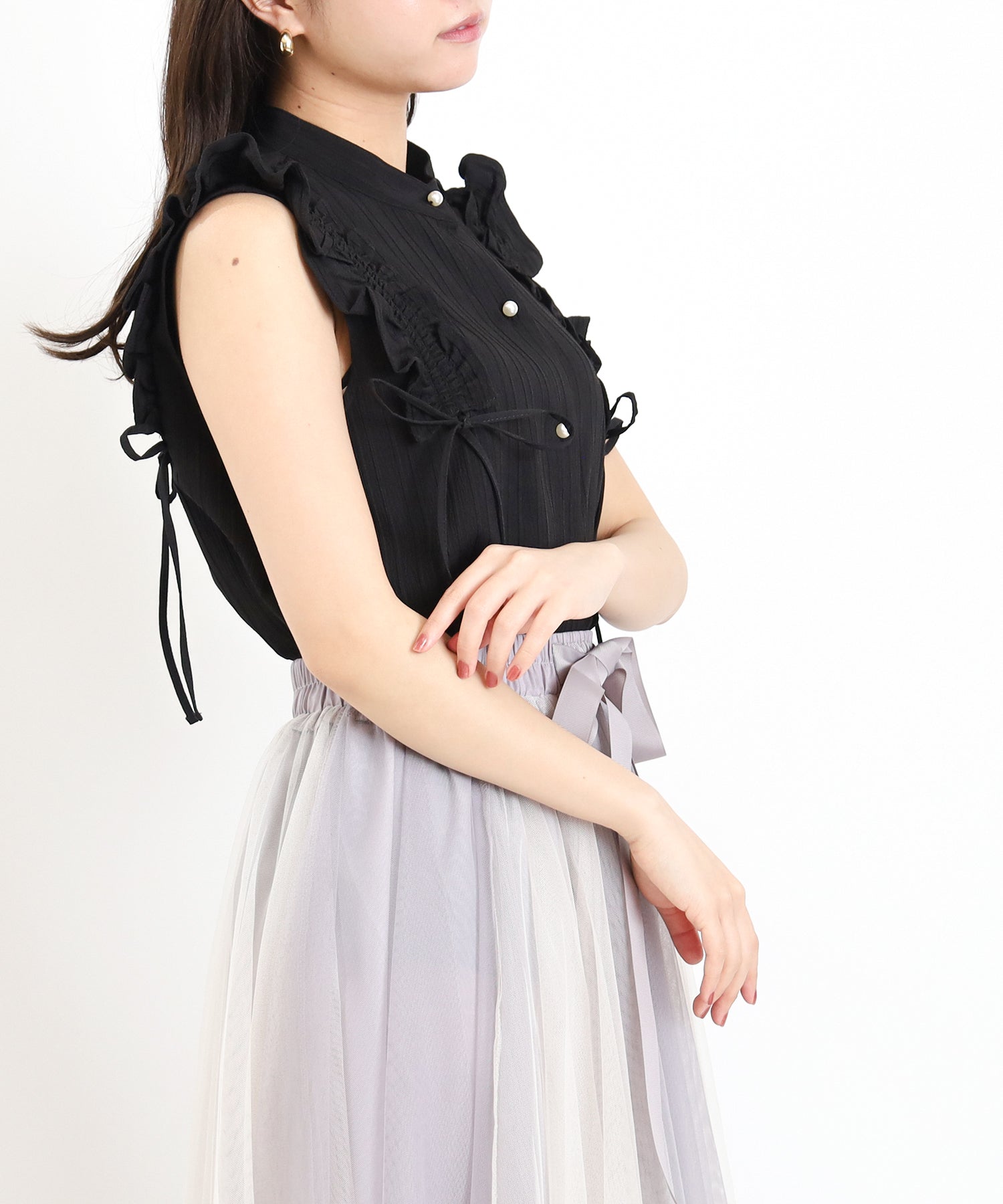 ブラック model:156 着用サイズ:M