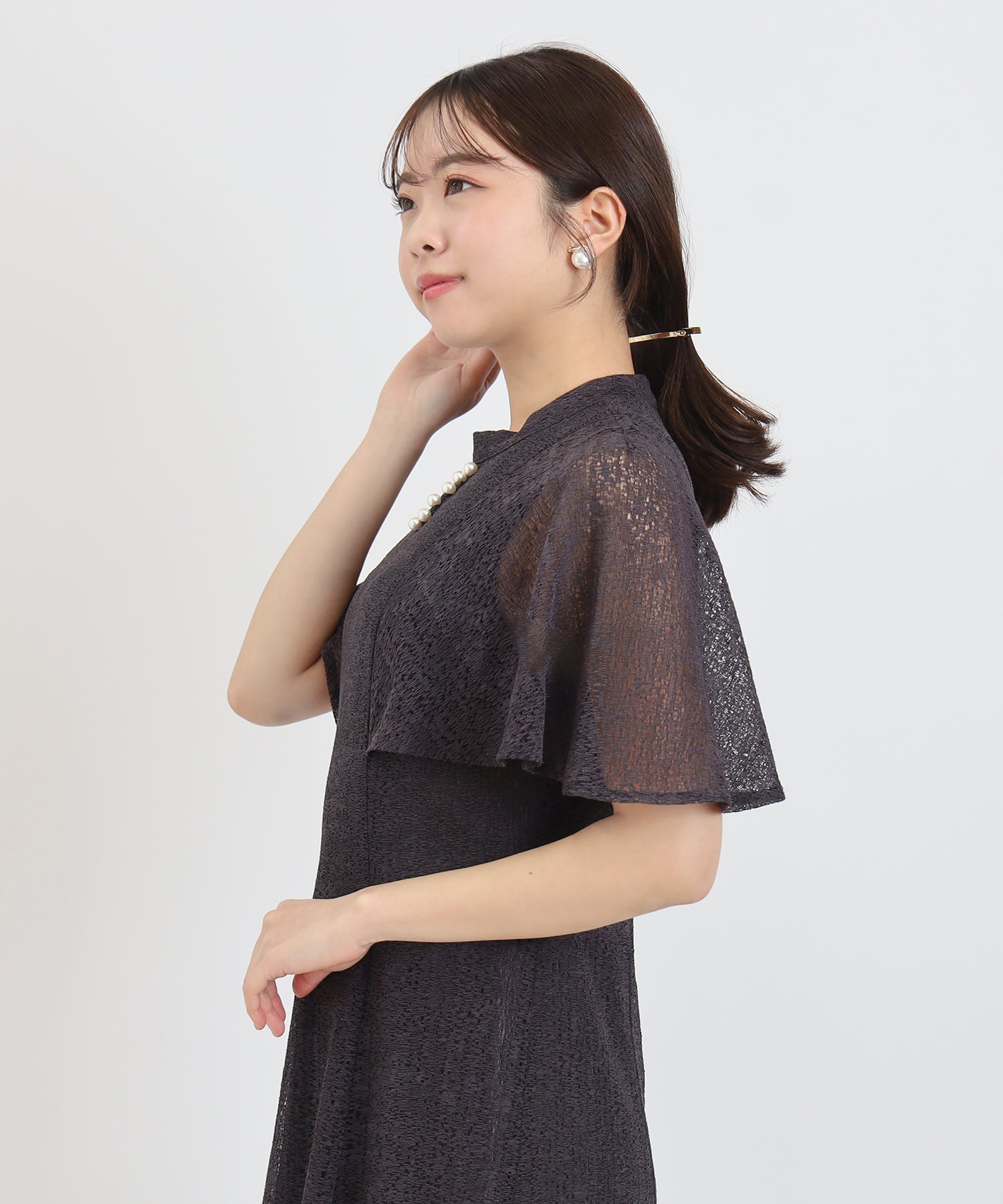 チャコール model:156 着用サイズ:M