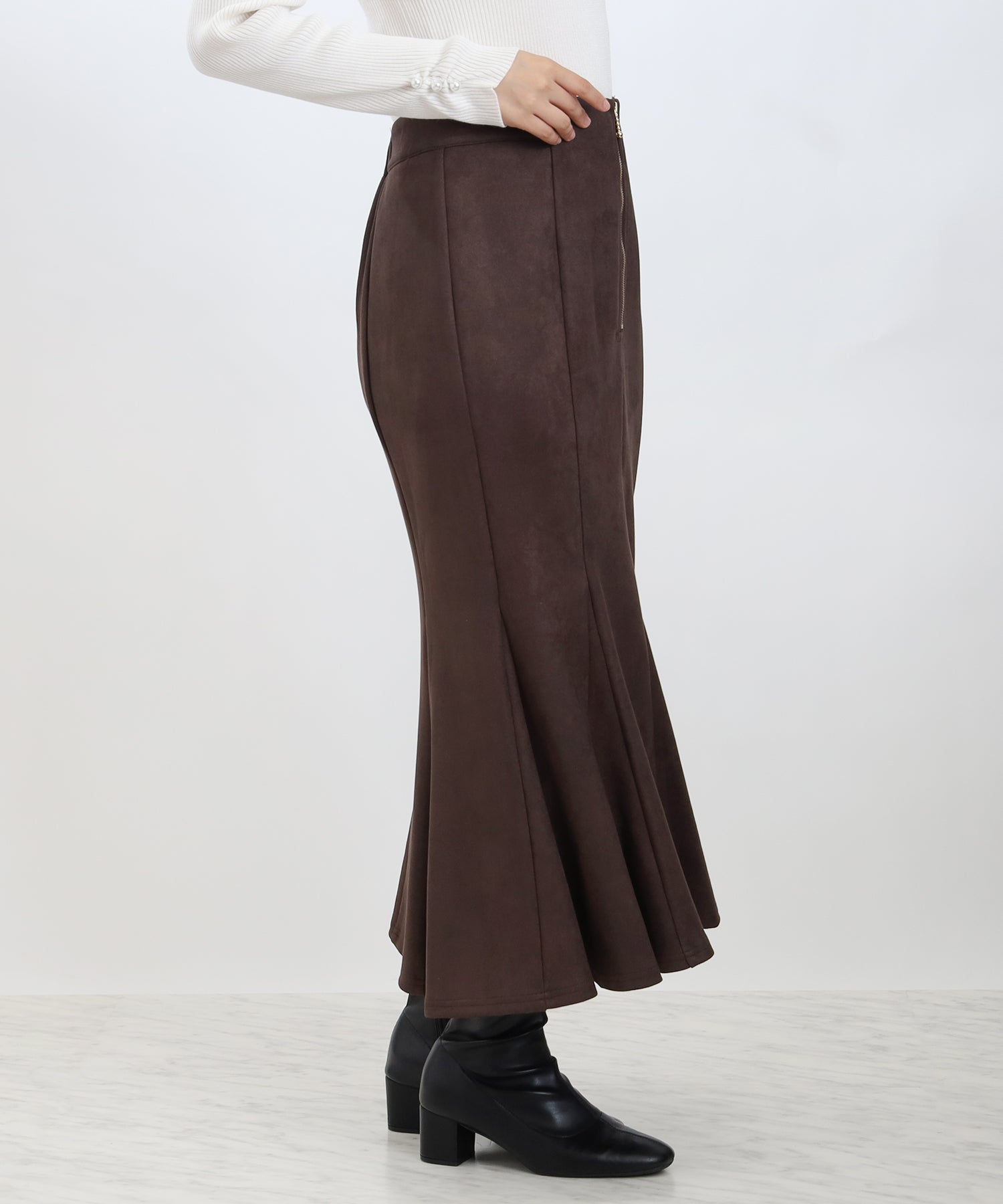 ブラウン model:156㎝ 着用サイズ:S