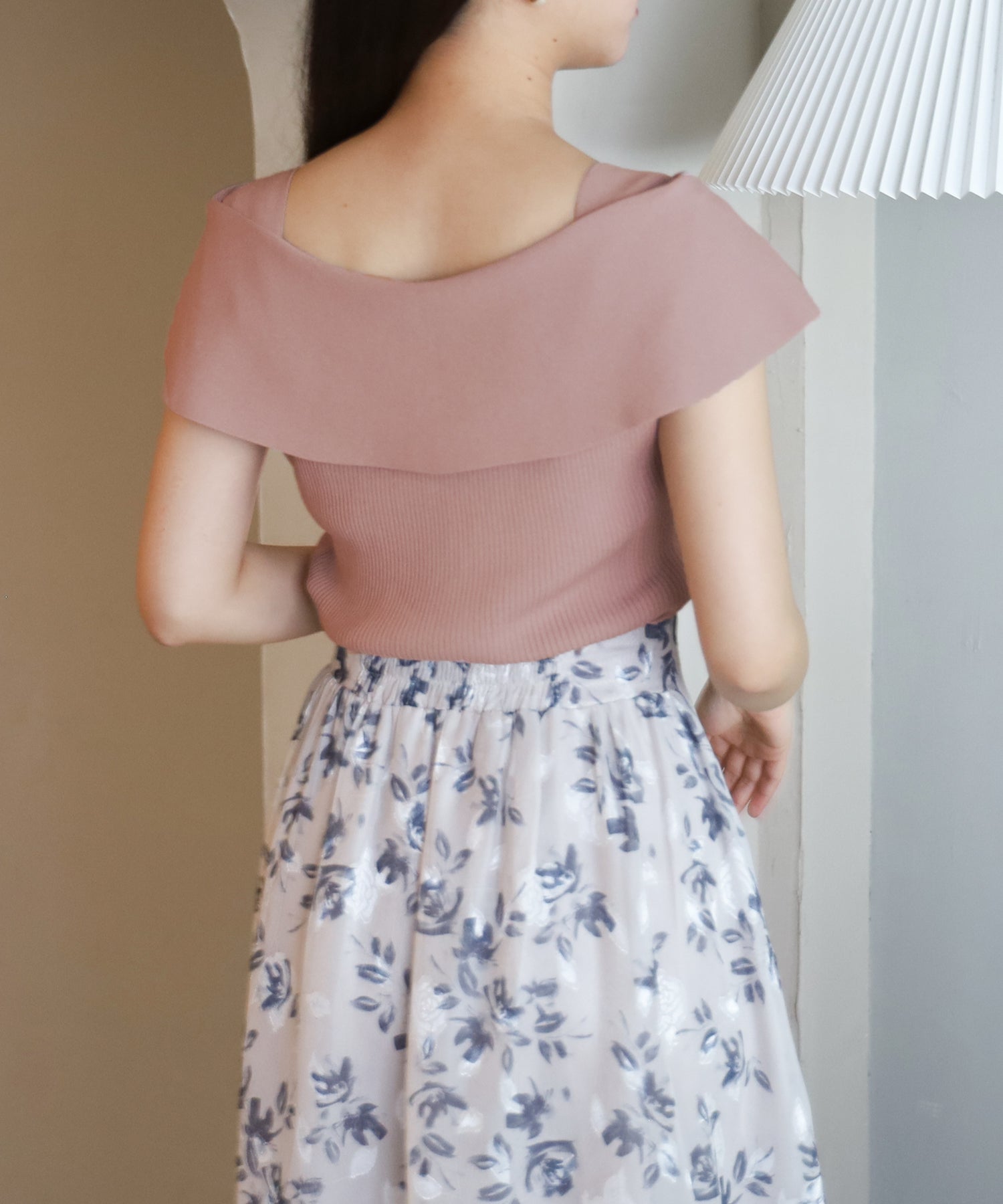 ダスティーピンク model:156cm 着用サイズ:M