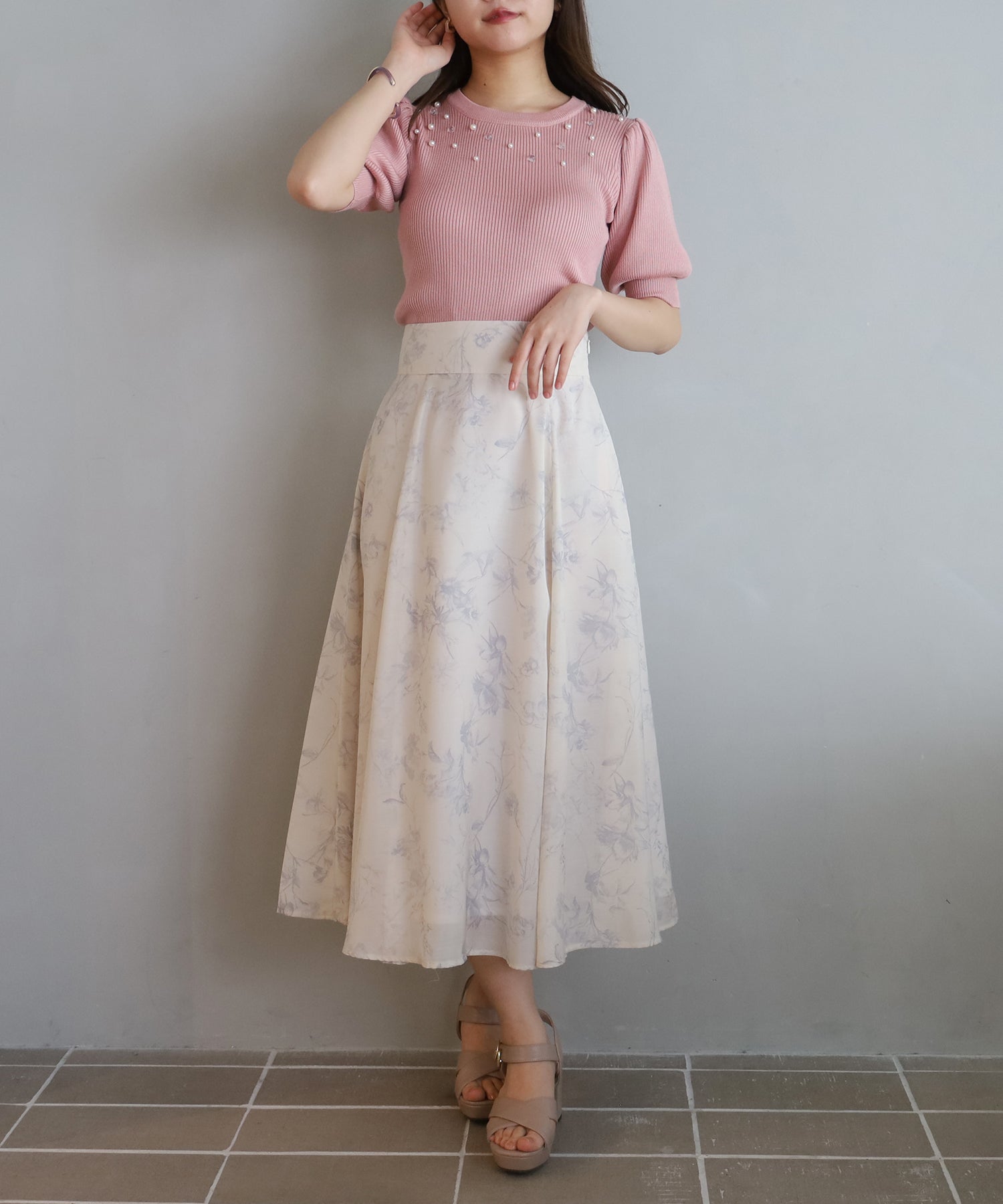 ピンク model:156 着用サイズ:M