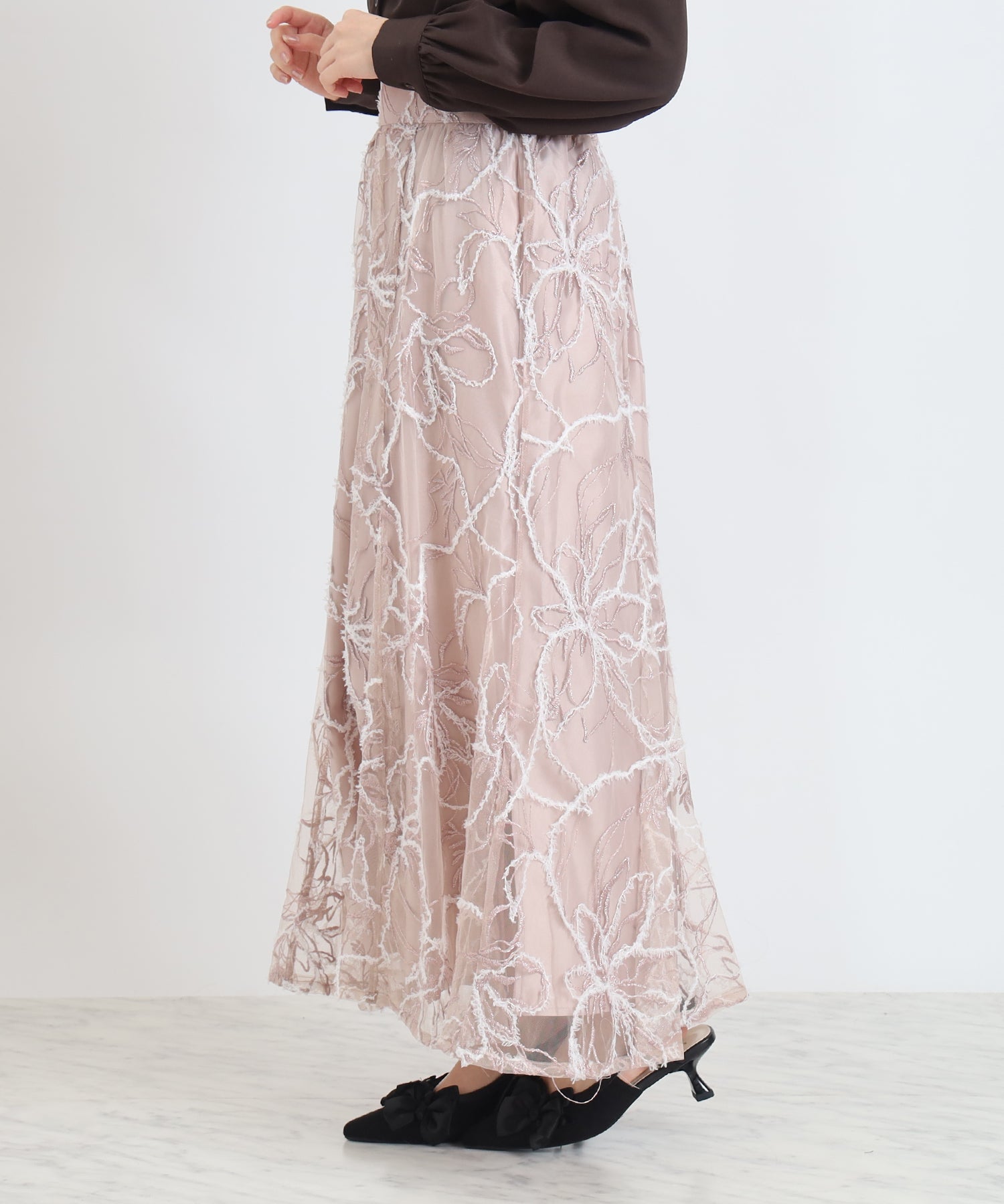 ピンク model:156 着用サイズ:M