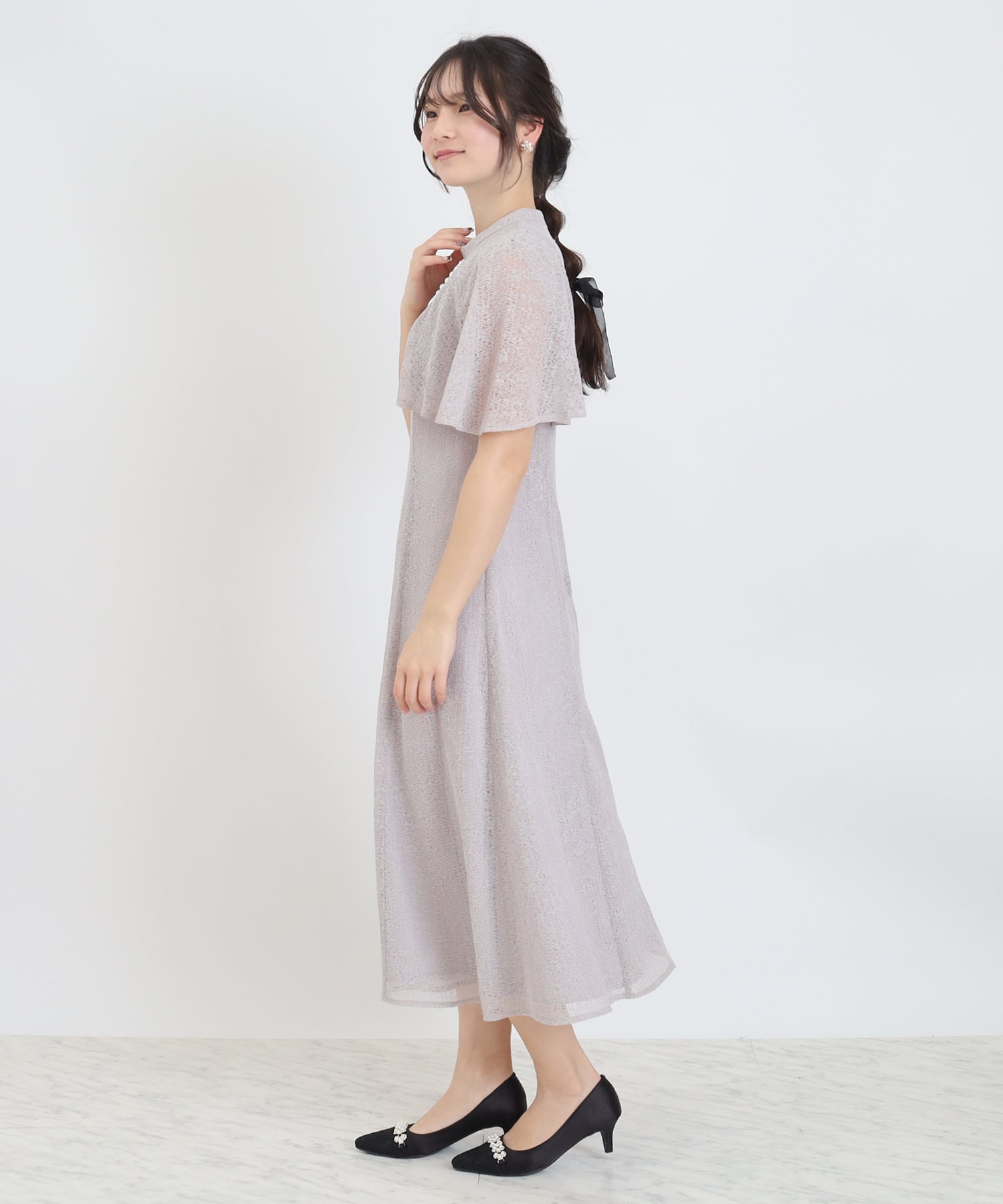 グレージュ model:160 着用サイズ:M