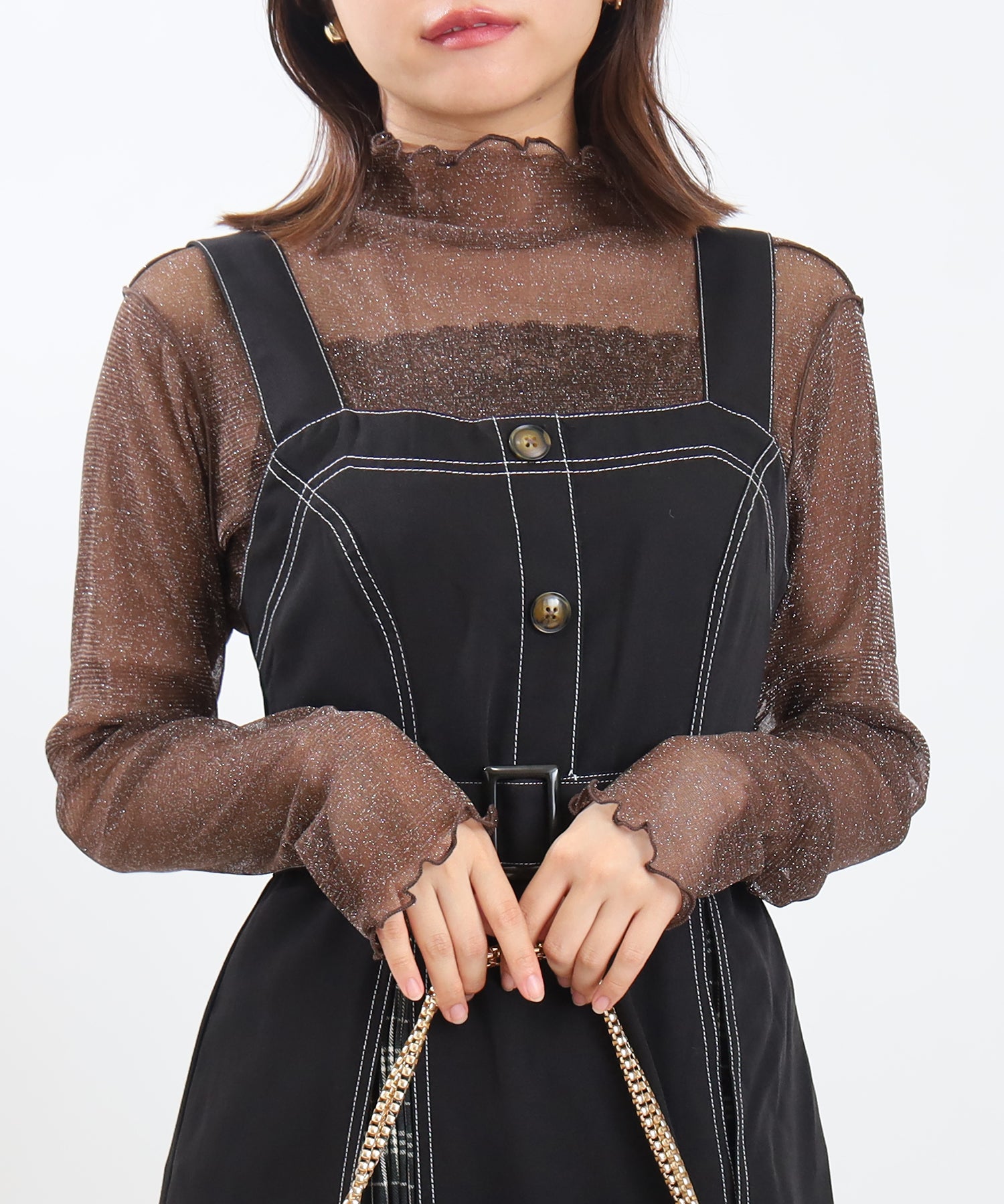 ブラウン model:156cm 着用サイズ:M