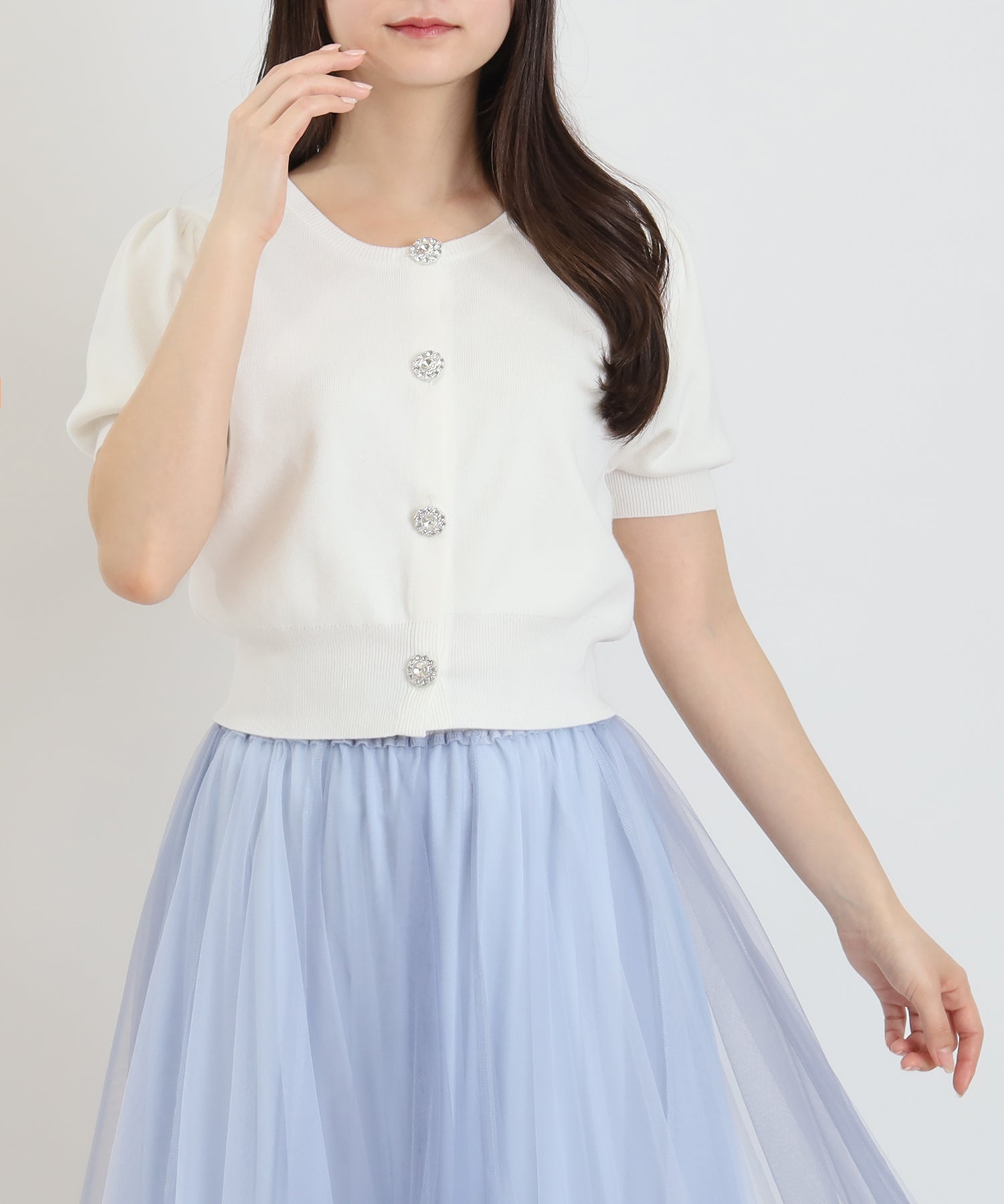 ホワイト model:160 着用サイズ:M