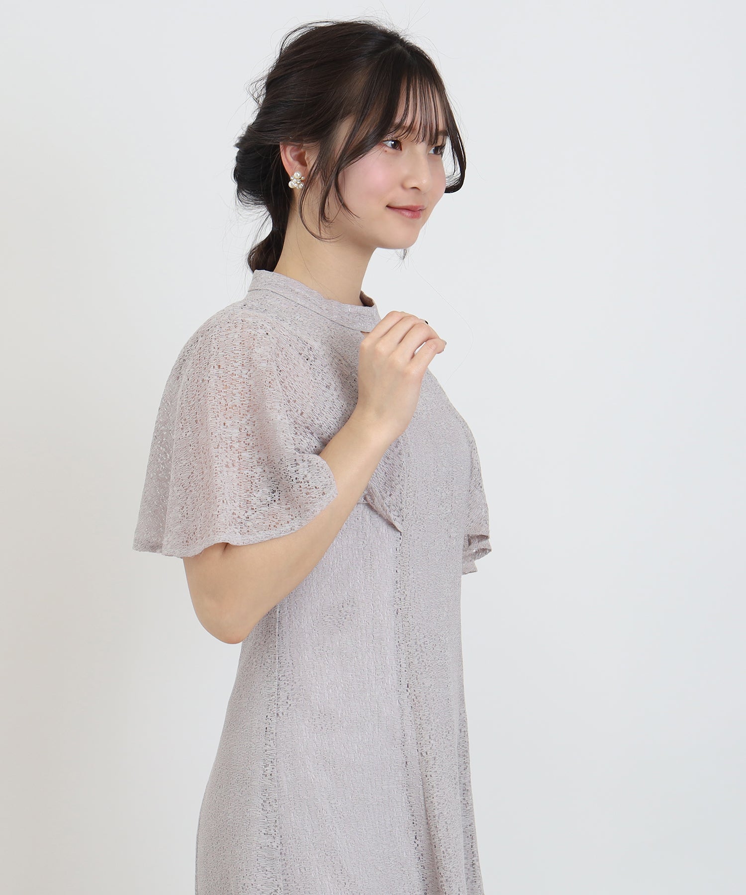 グレージュ model:160 着用サイズ:M