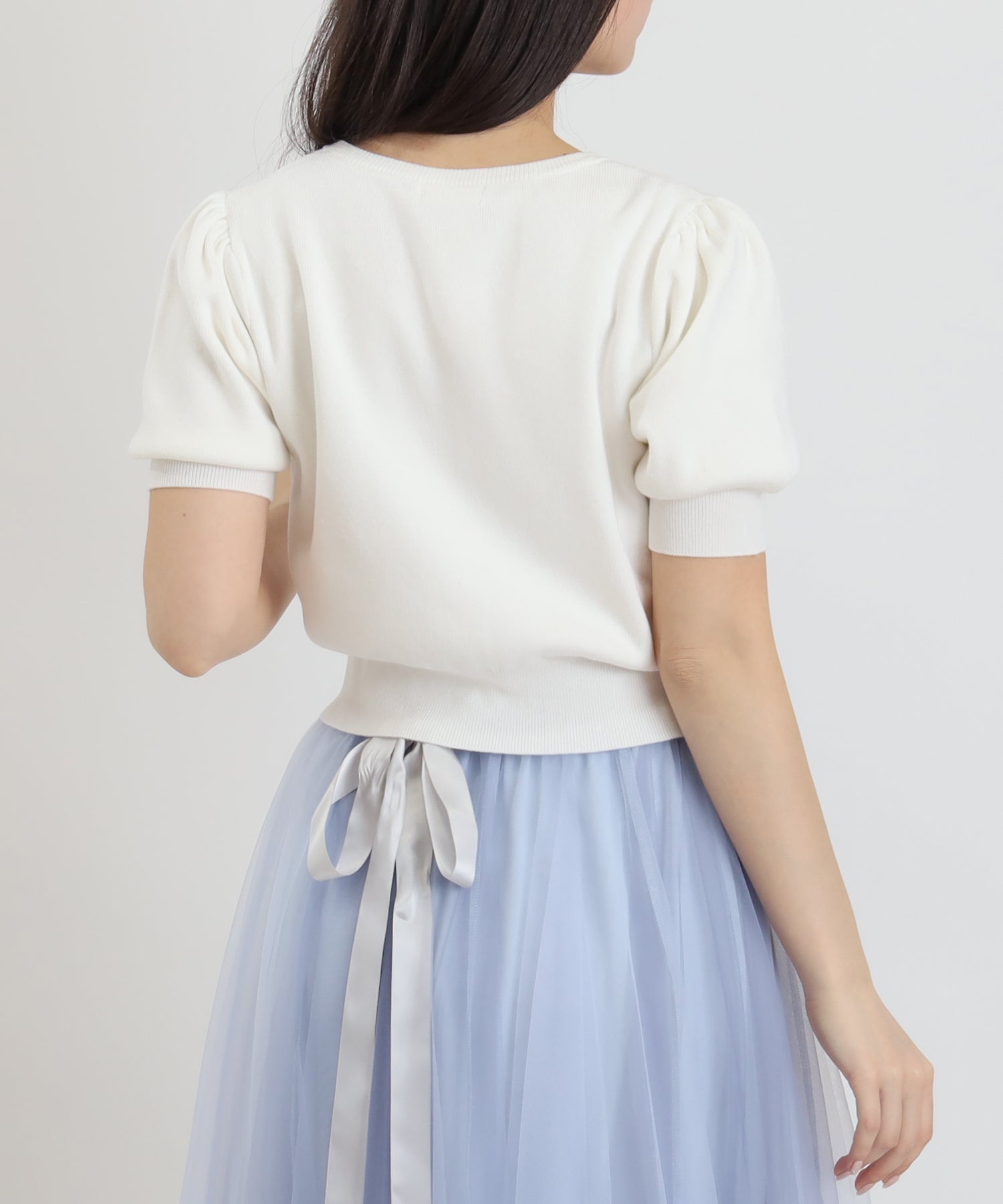 ホワイト model:160 着用サイズ:M