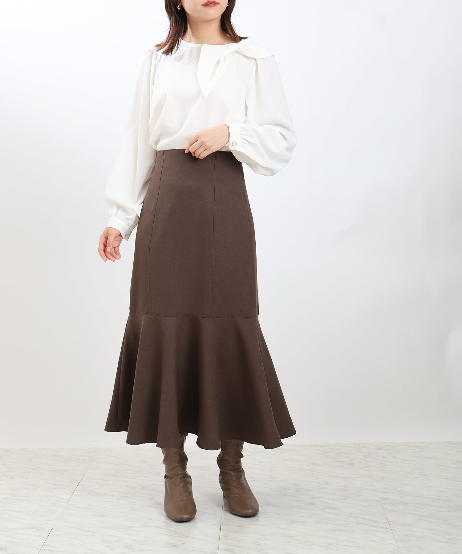 ホワイト model:156 着用サイズ:M