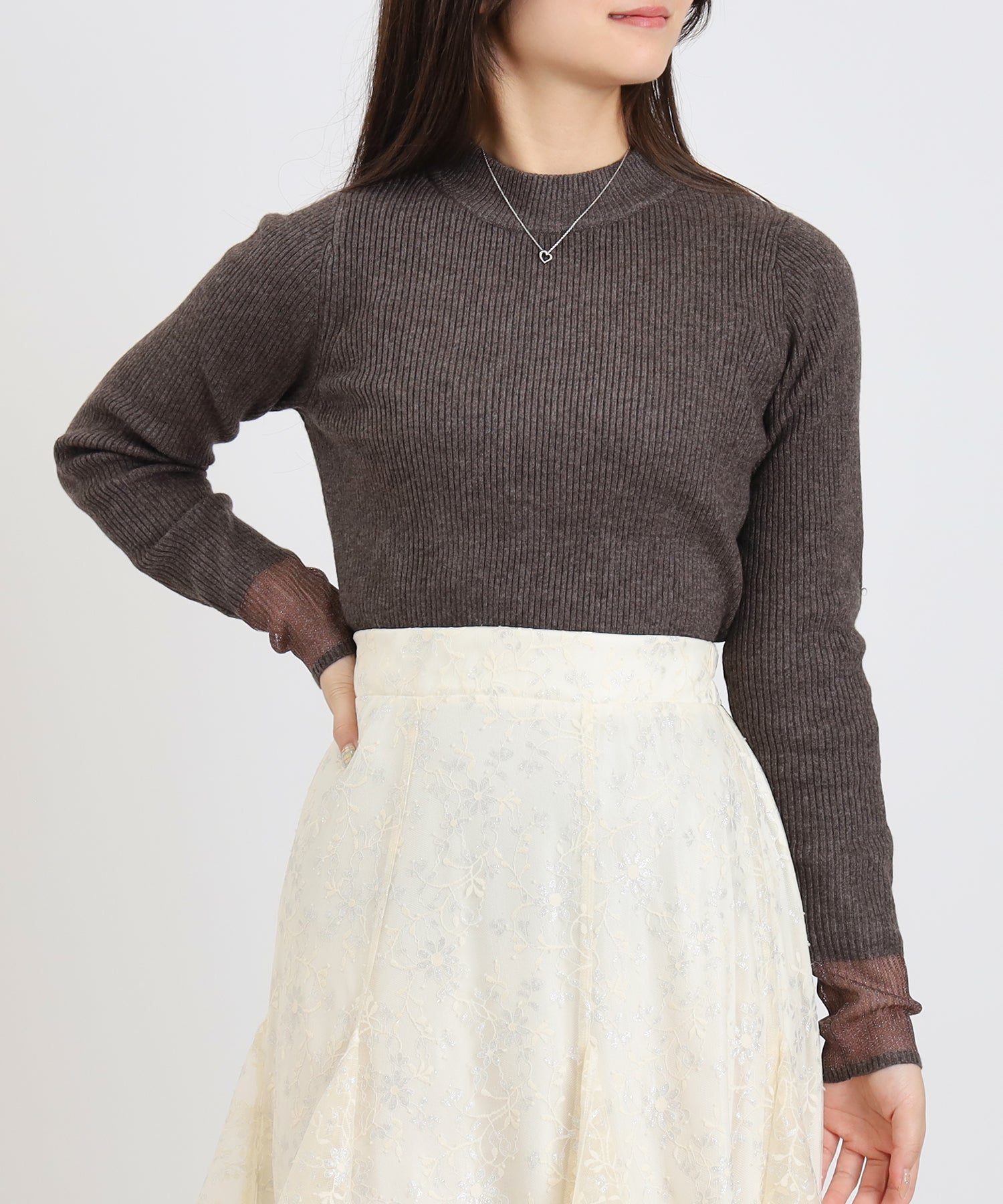 ブラウン model:160 着用サイズ:M