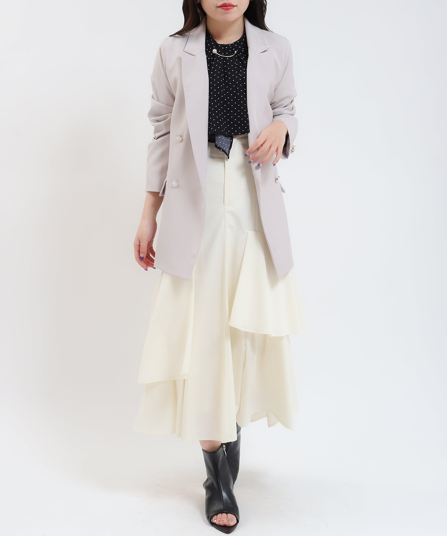 ブラック model:156cm 着用サイズ:M