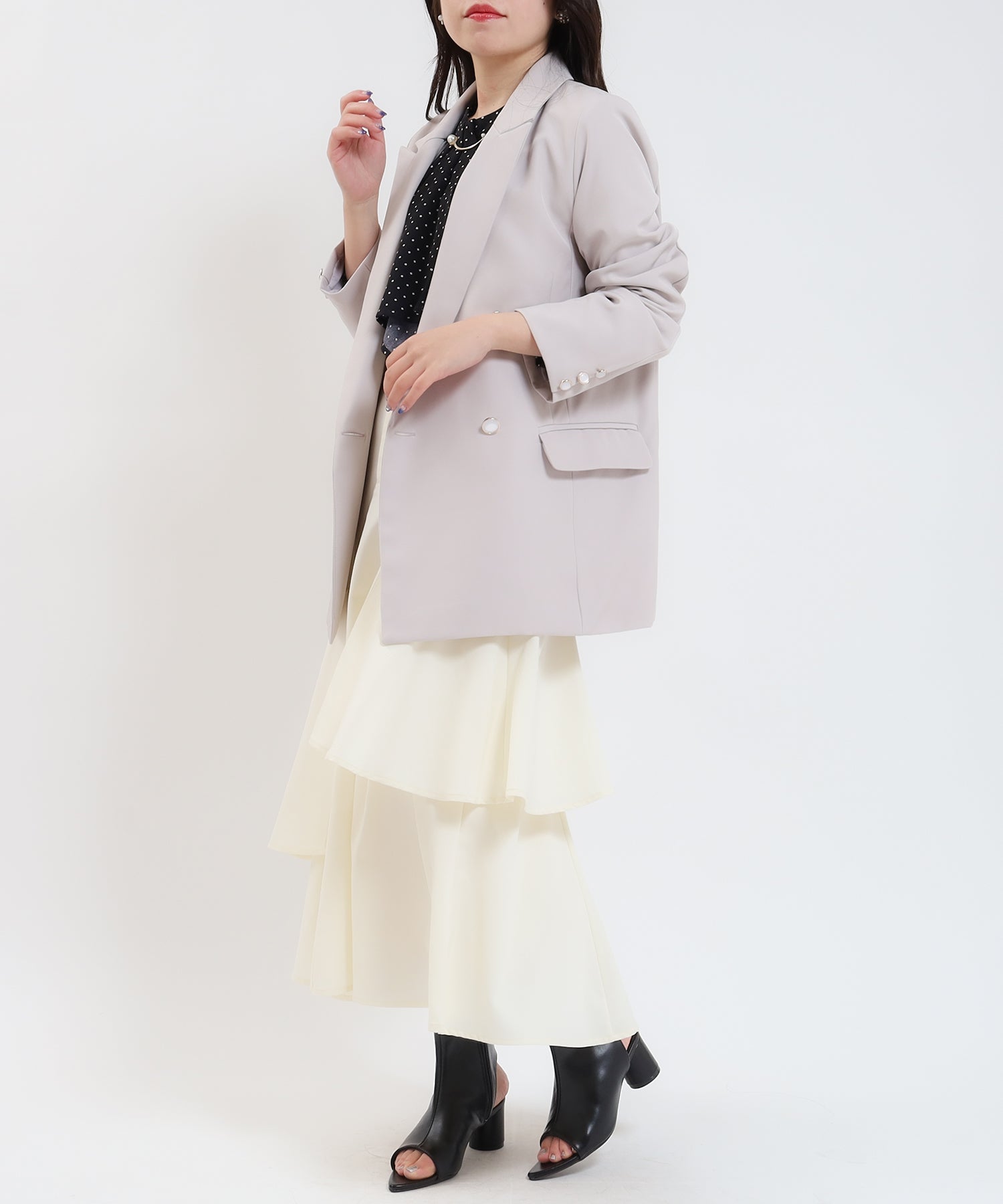 ブラック model:156cm 着用サイズ:M