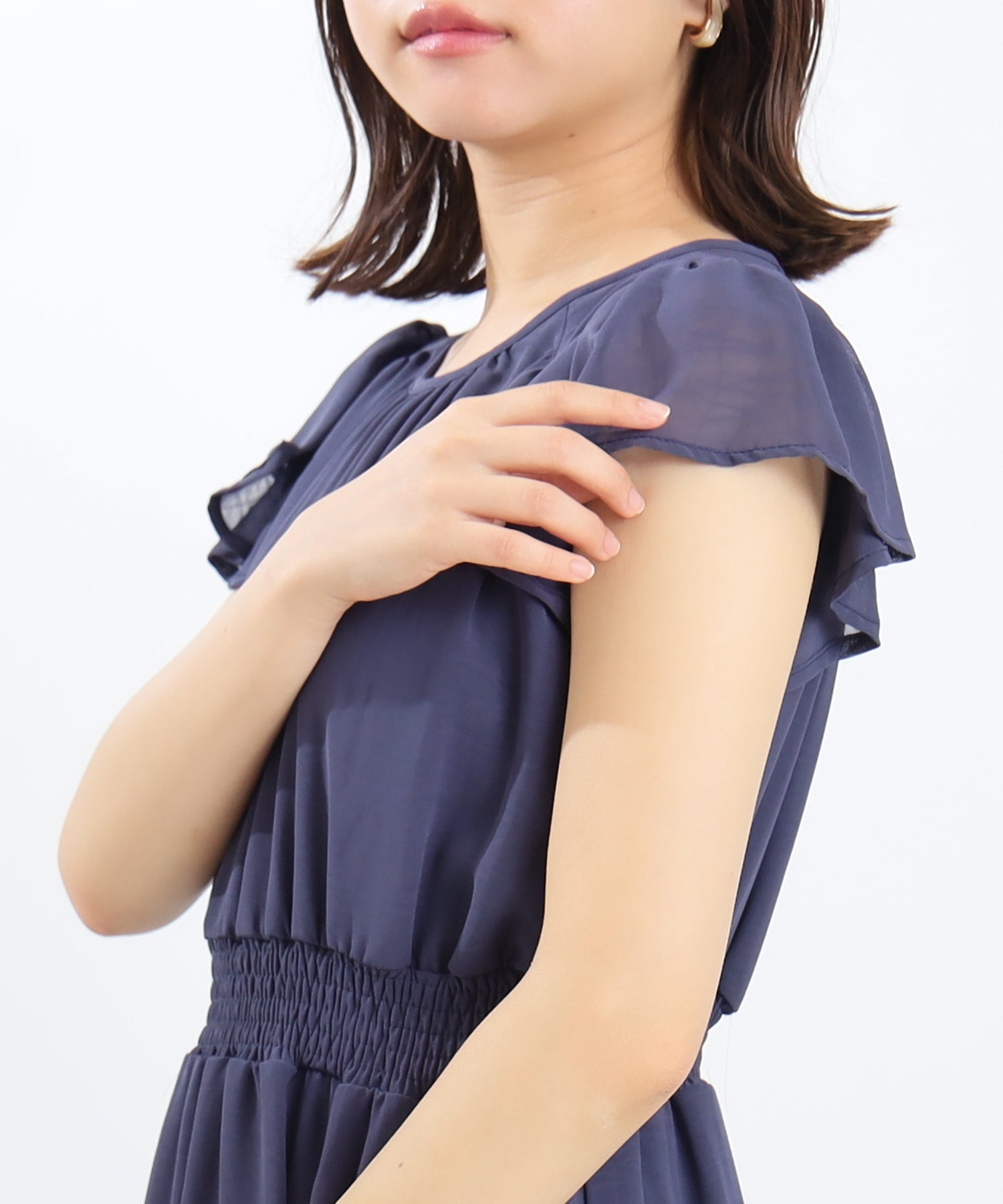 ダスティーブルー model:156 着用サイズ:S