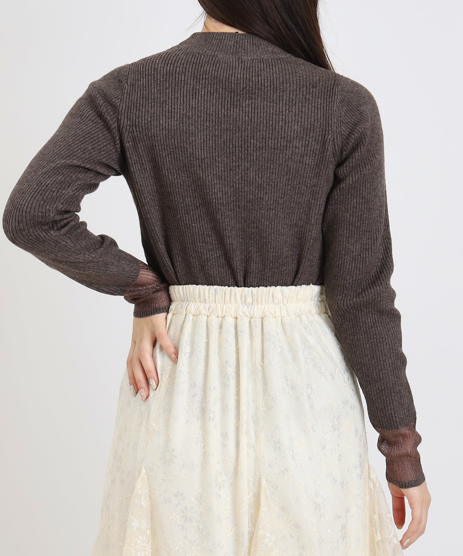 ブラウン model:160 着用サイズ:M