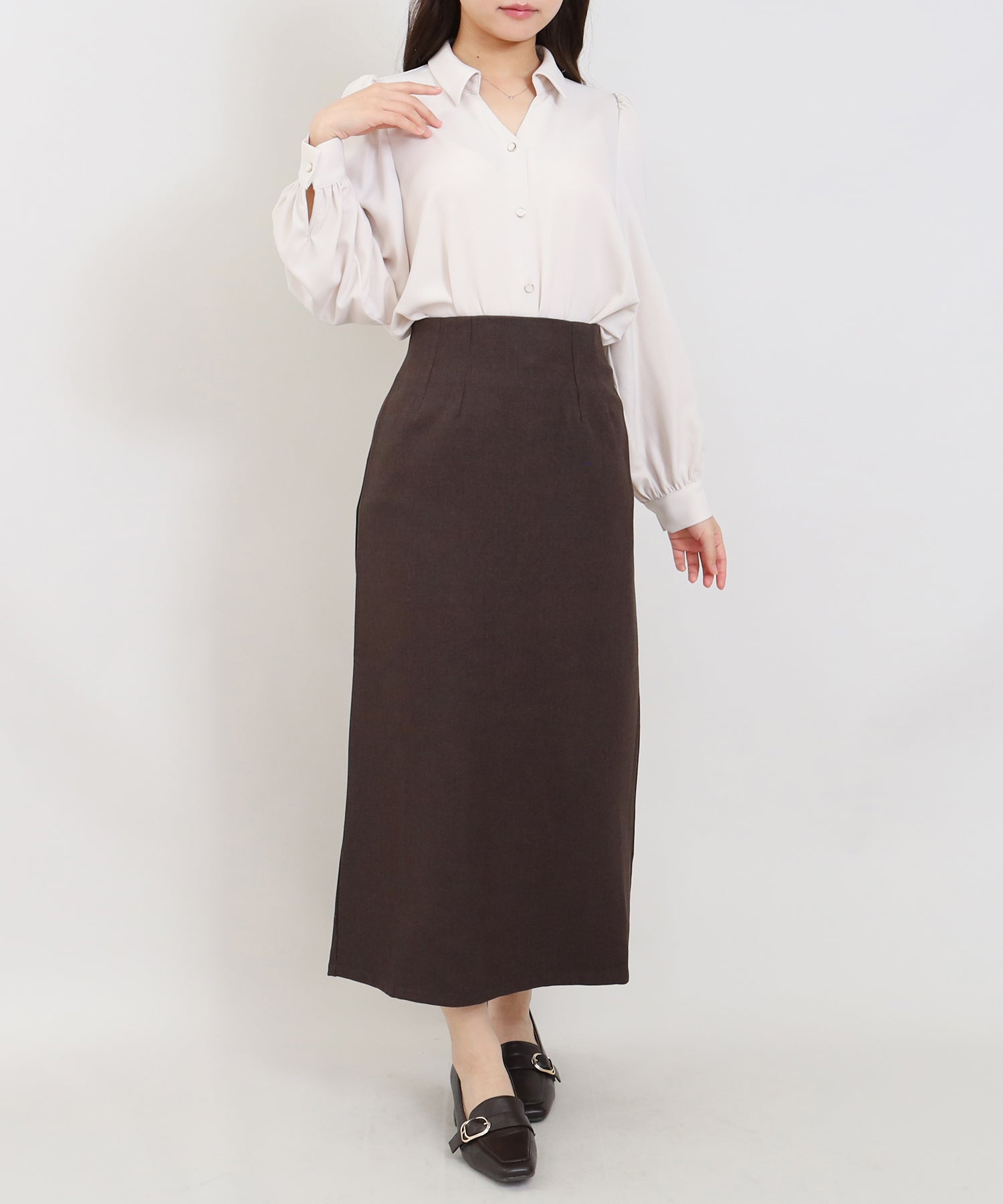 ブラウン model:156cm 着用サイズ:S