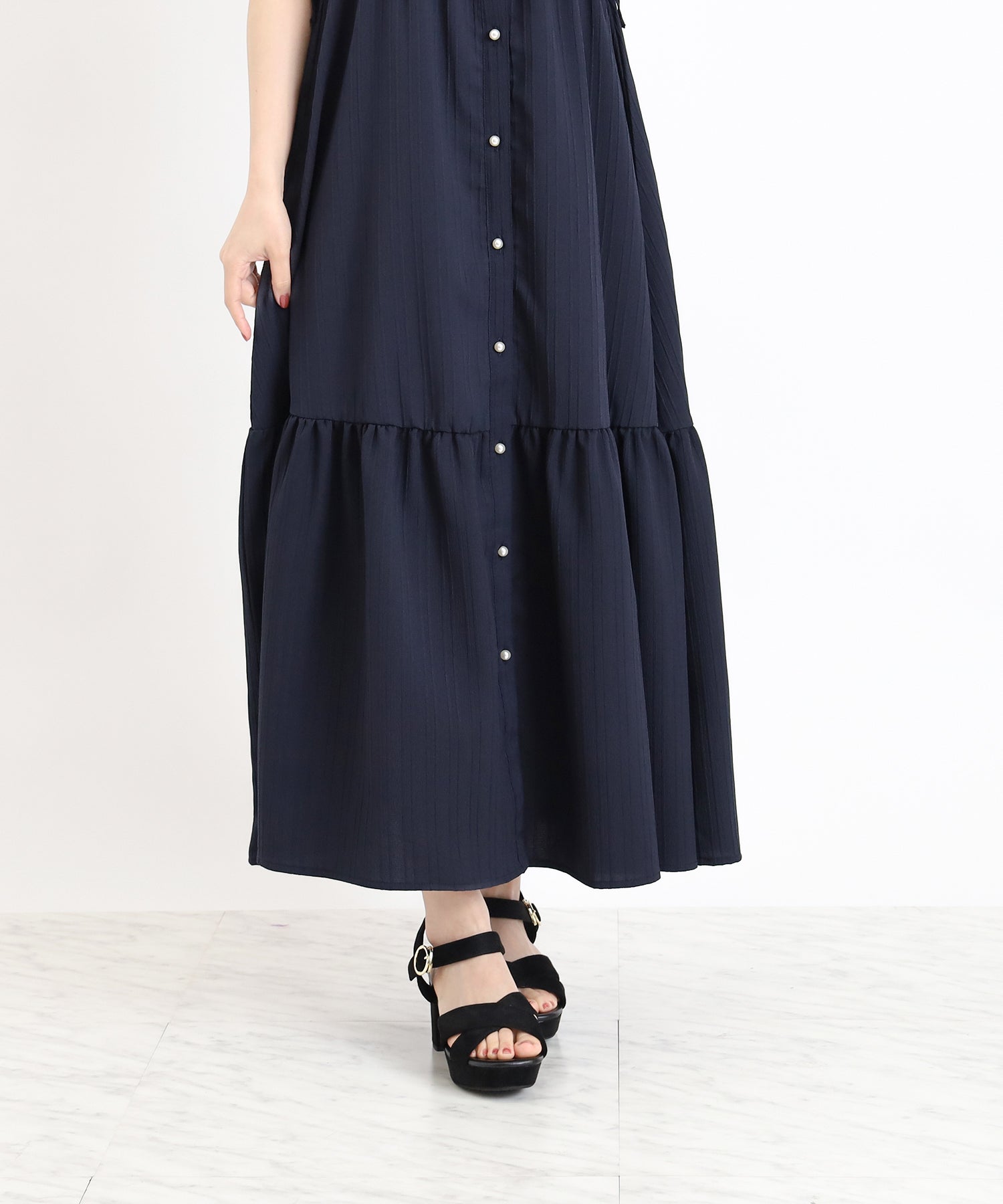 ネイビー model:156 着用サイズ:M