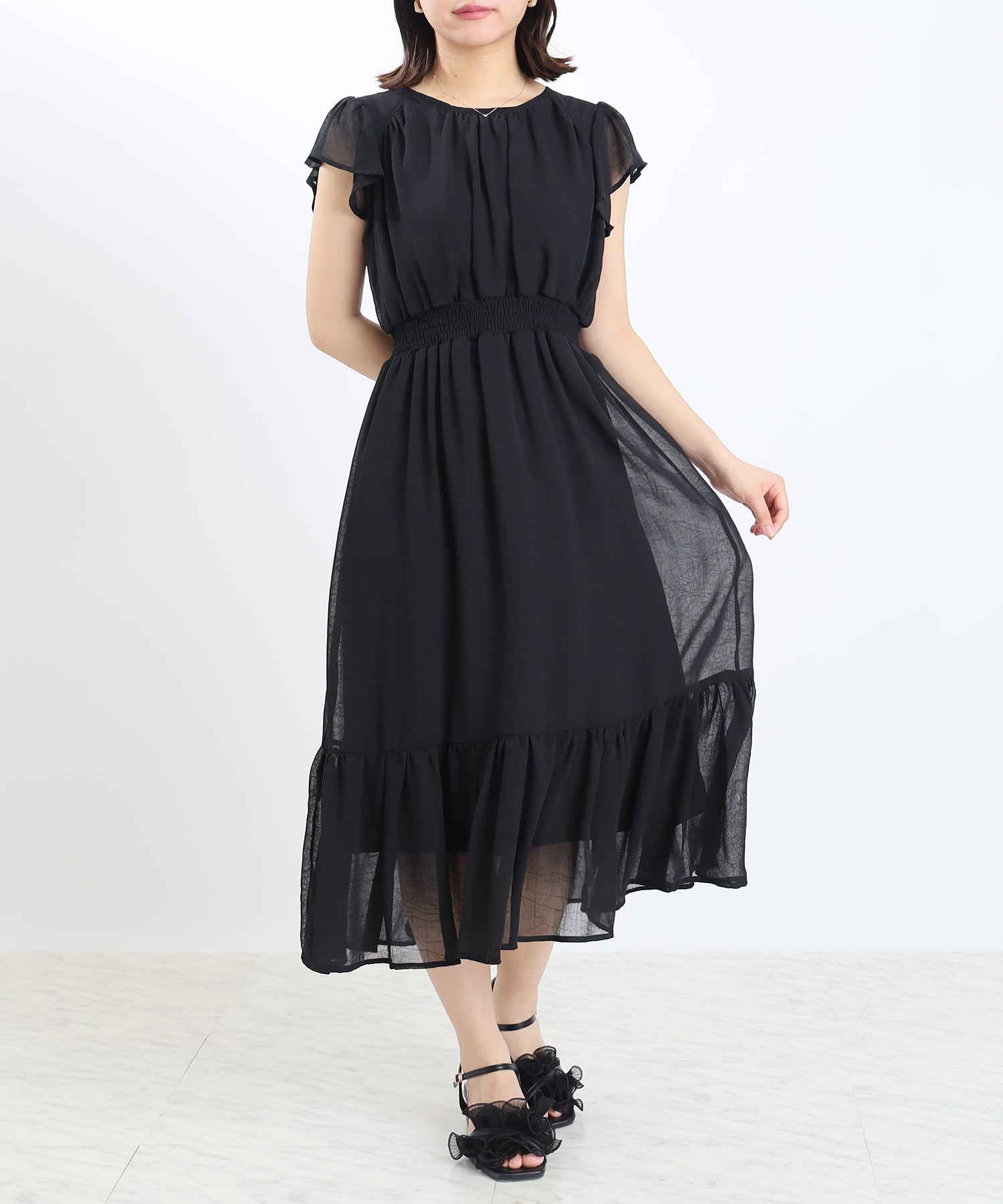 ブラック model:156 着用サイズ:S