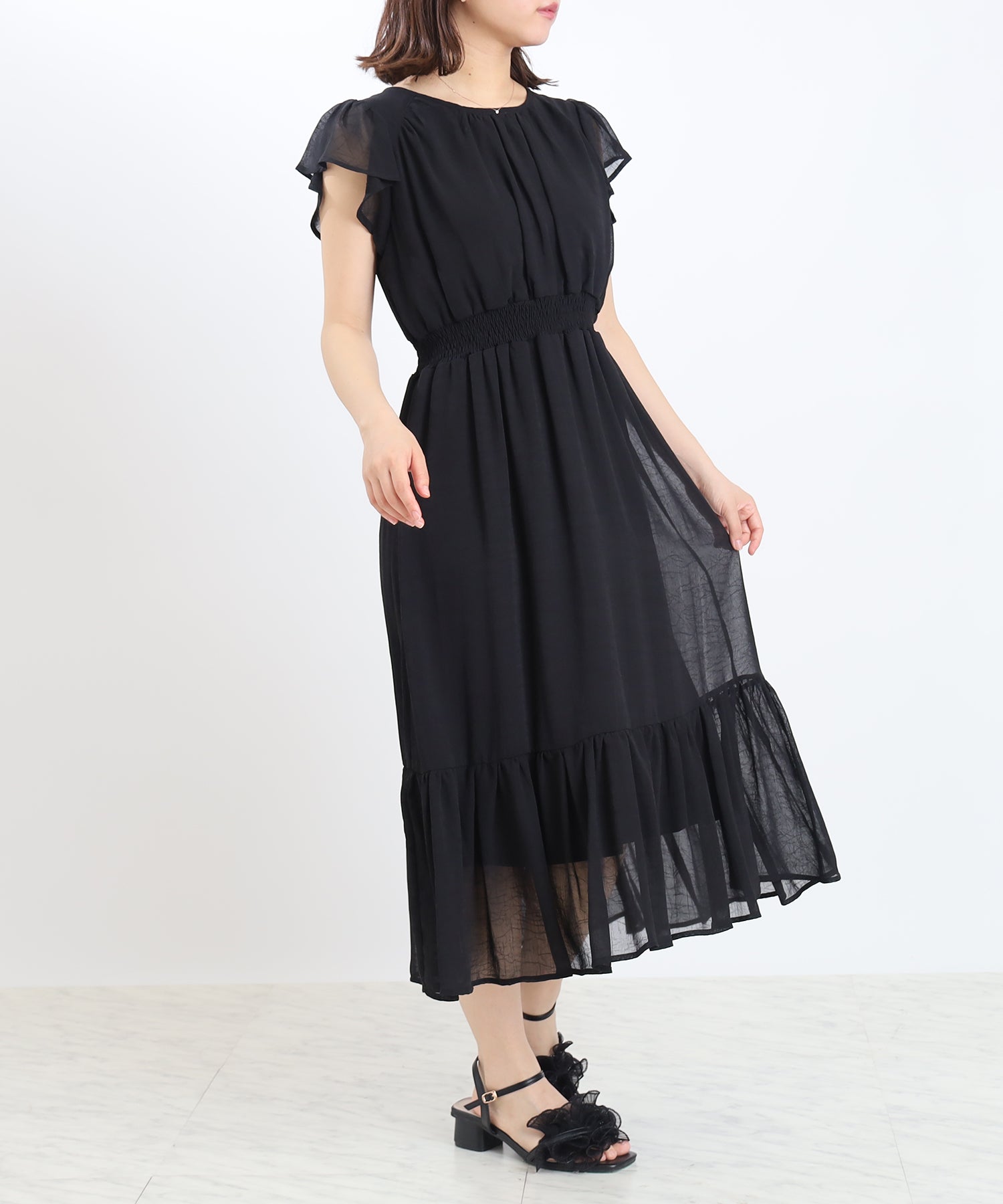 ブラック model:156 着用サイズ:S