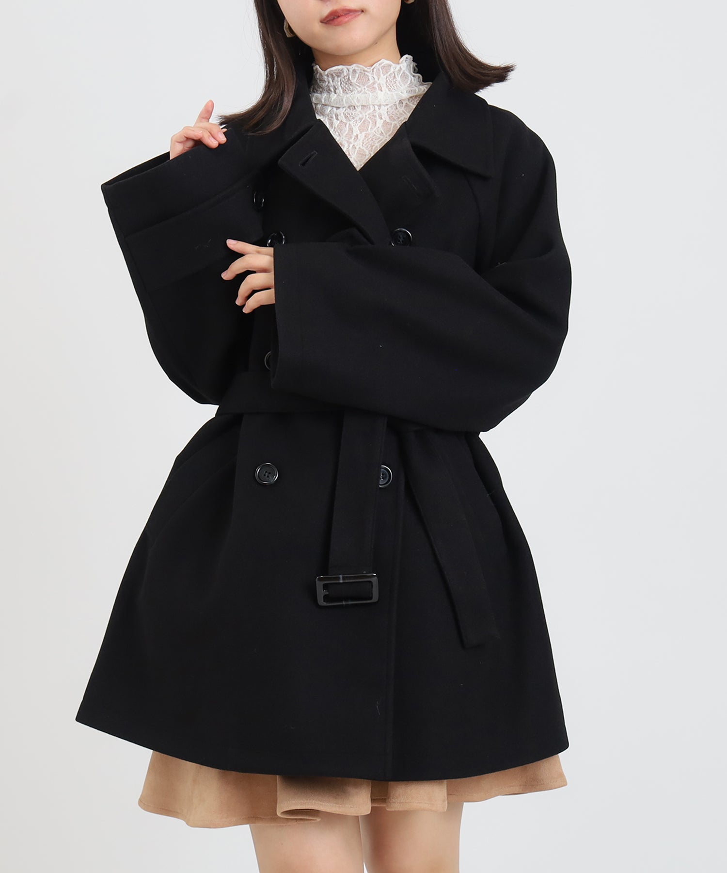 ブラック model:156 着用サイズ:M