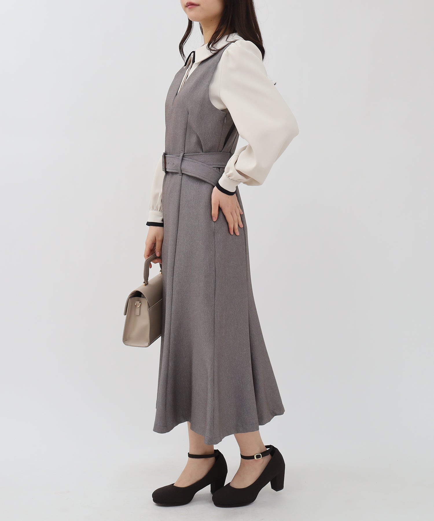 ブラウン model:156 着用サイズ:M