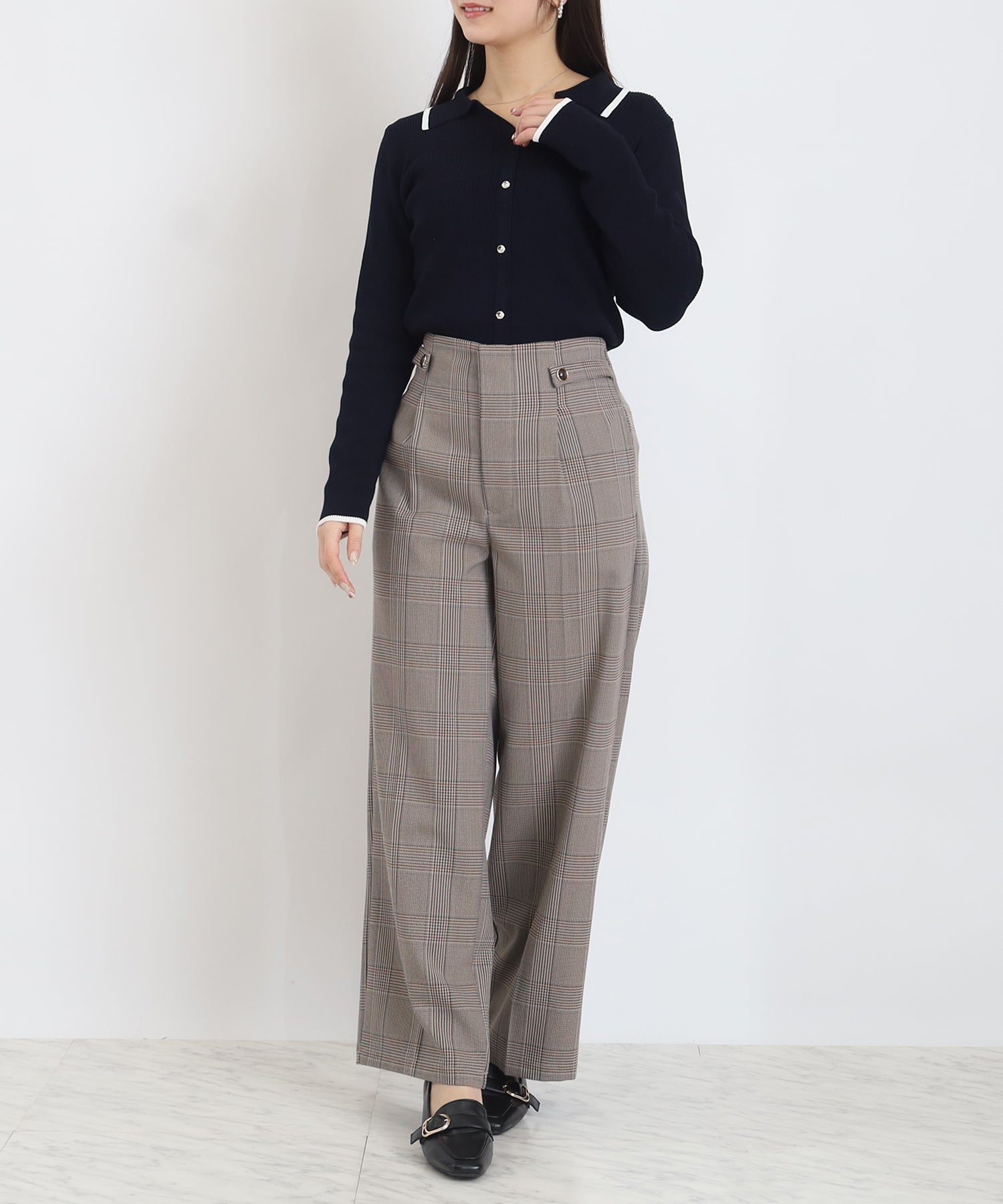 ネイビー model:160 着用サイズ:M