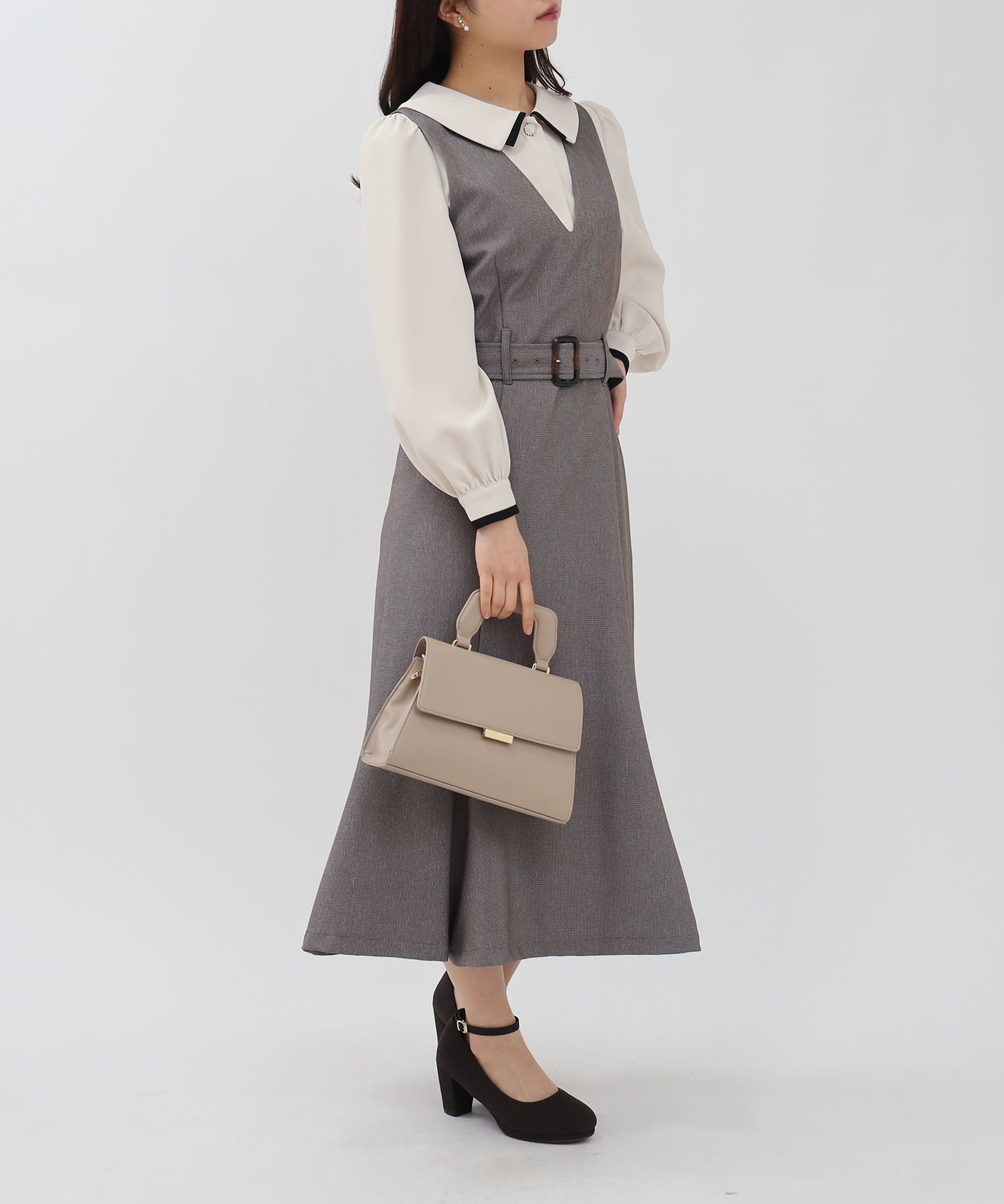 ブラウン model:156 着用サイズ:M