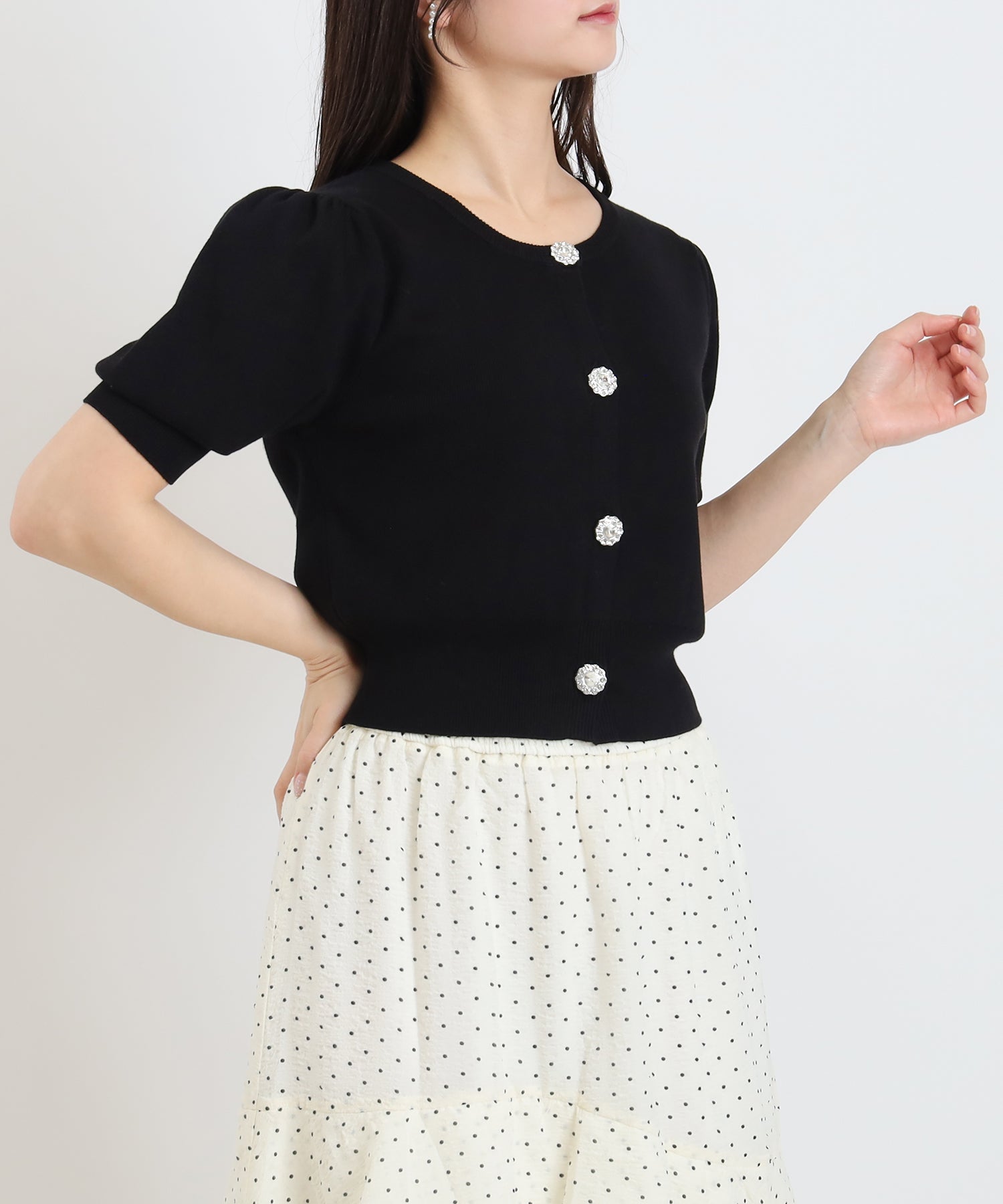 ブラック model:160 着用サイズ:M