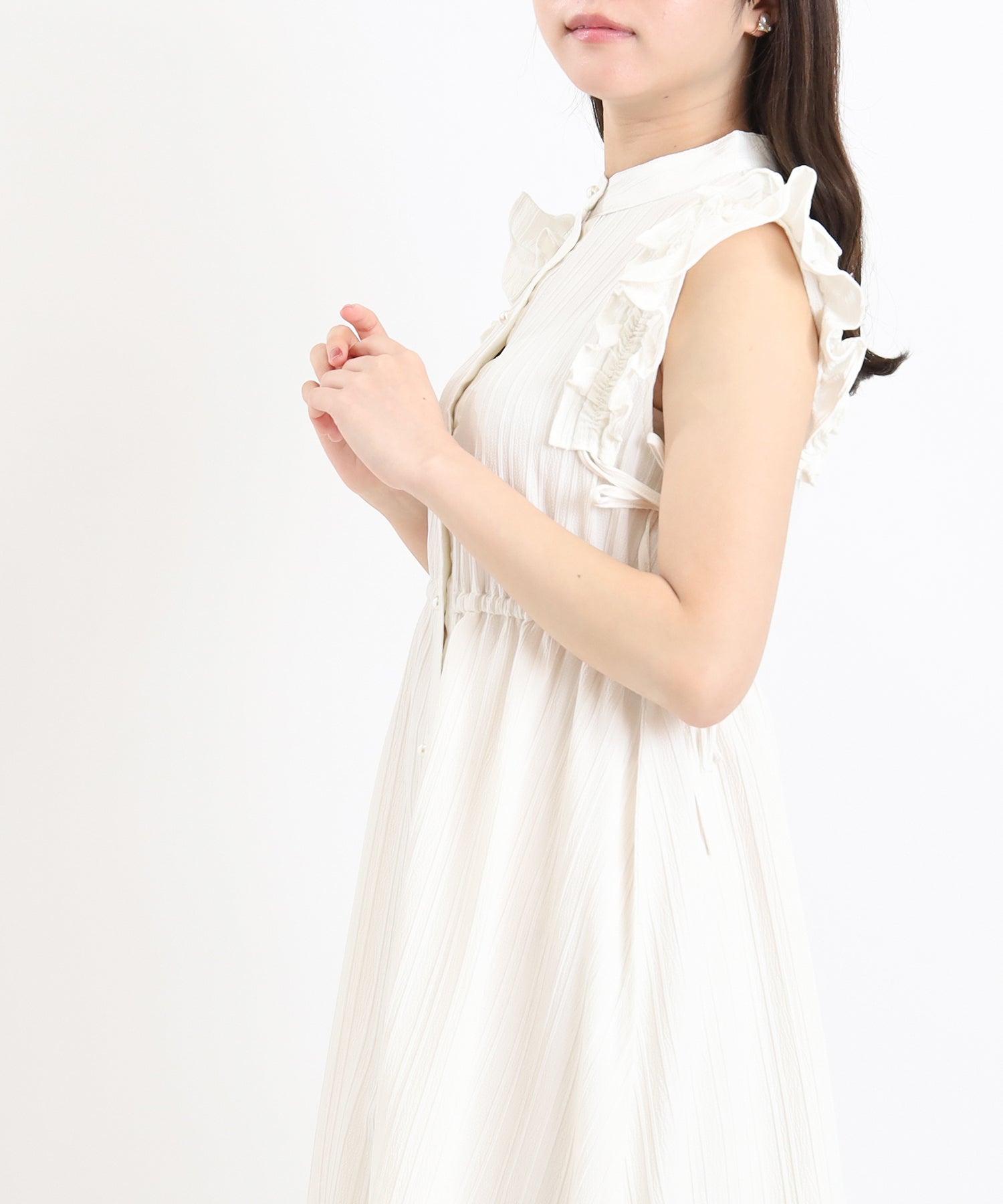 ホワイト model:156 着用サイズ:M